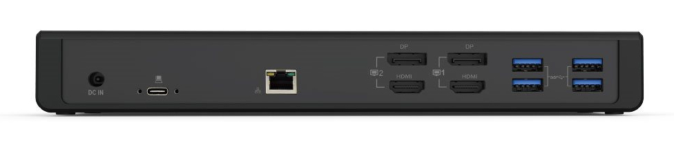 B-WARE - TERRA MOBILE Dockingstation 800 USB-C/A inkl.135W Netzteil und USB C/A Kabel, Kabelgebunden