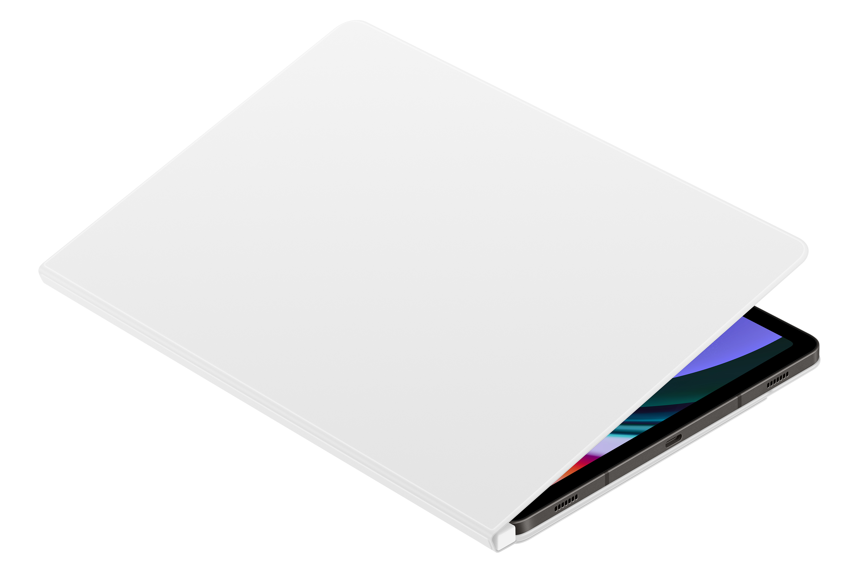 Samsung EF-BX710 - Flip-Hülle für Tablet - weiß