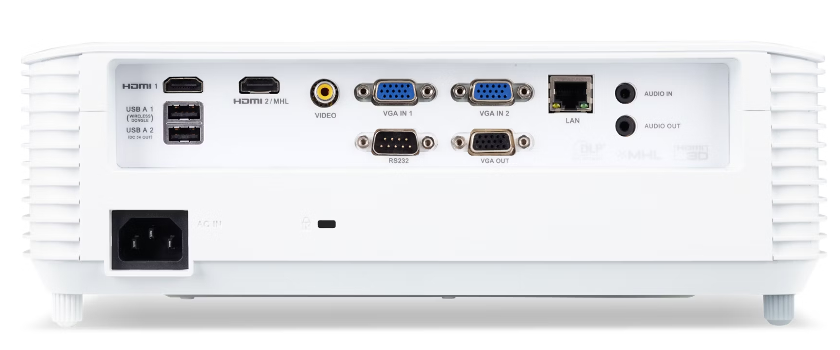 Acer S1386WHN - DLP-Projektor - 3D - 3600 lm - WXGA (1280 x 800)