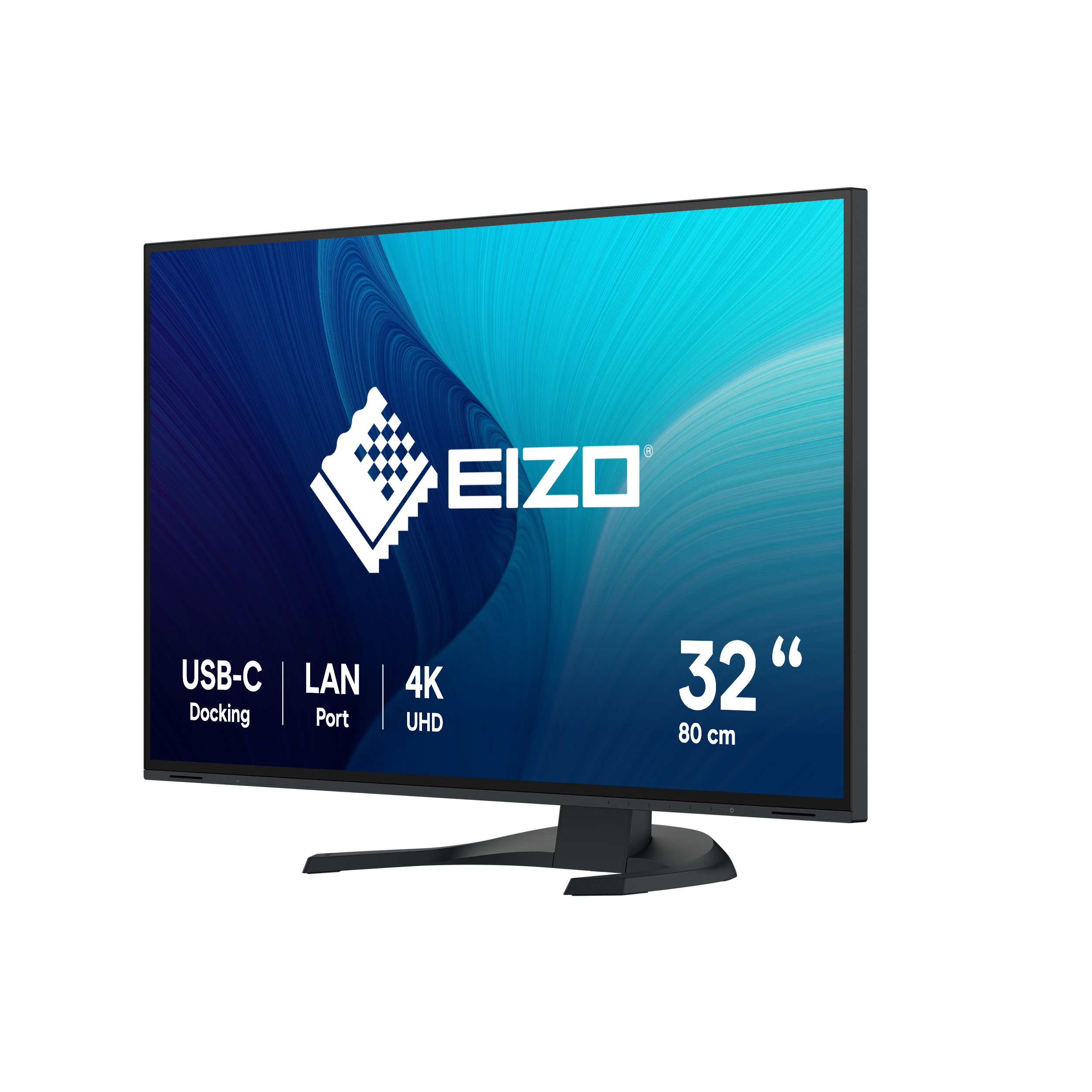 B-WARE - EIZO FlexScan EV3240X-BK Monitor 80cm (31.5") 4K UHD, IPS, 5ms, HDMI, Displayport, USB-C
