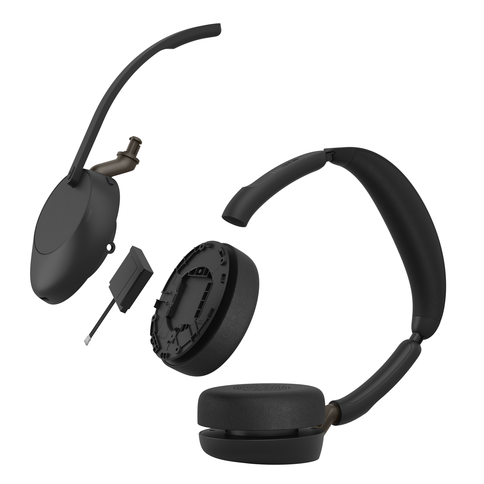 Jabra Evolve3 65 UC Stereo - Headset - On-Ear
