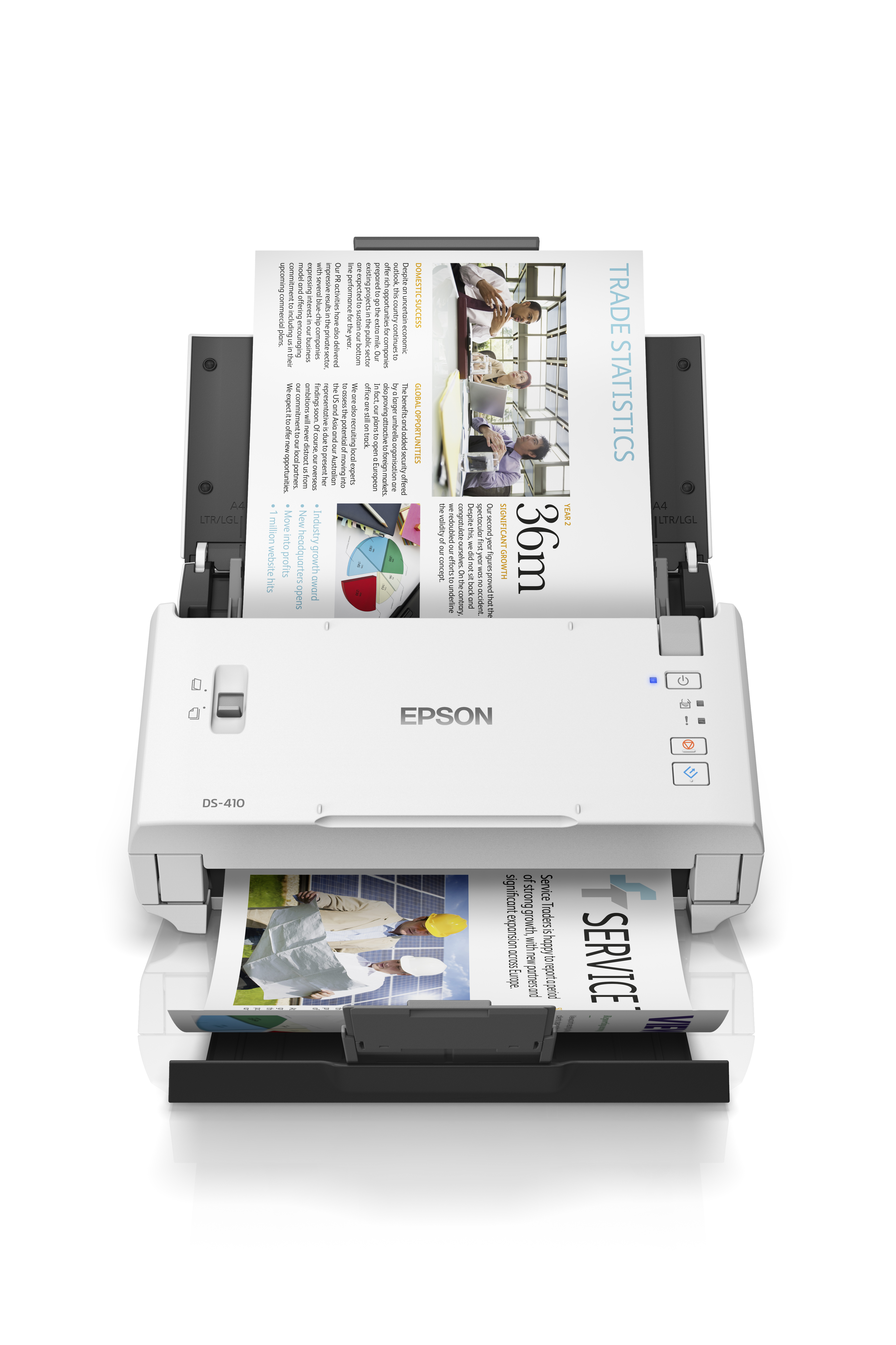 Epson WorkForce DS-410 - Dokumentenscanner - Kontaktbildsensor (CIS)