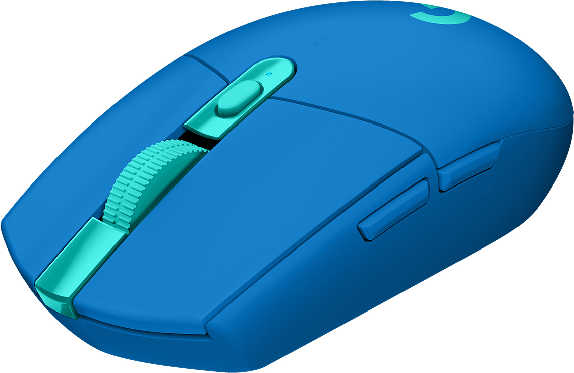 Logitech G G305 - Maus - optisch - 6 Tasten - kabellos - 2.4 GHz - kabelloser Empfänger (USB)