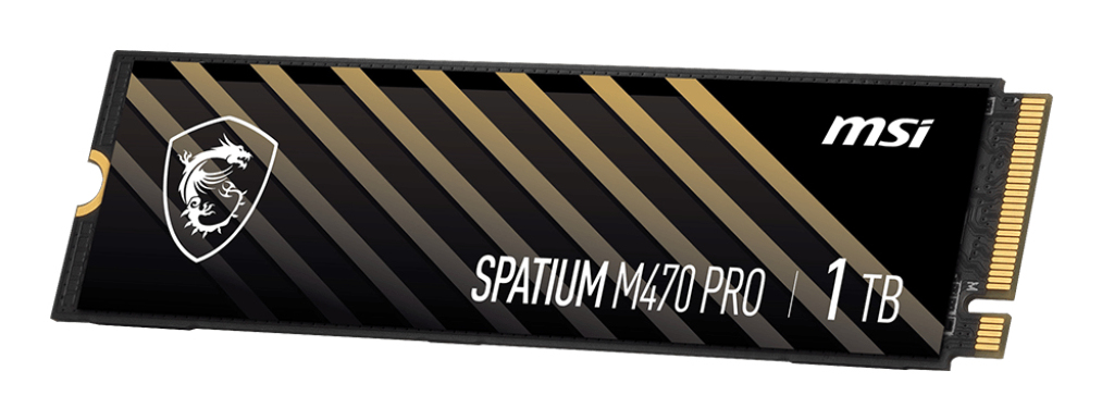 MSI Spatium M470 PRO PCIe 4.0 NVMe M.2 1TB, 1 TB, M.2