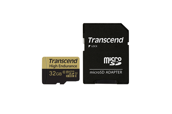 Transcend Hochbelastbare - Flash-Speicherkarte (microSDHC/SD-Adapter inbegriffen)