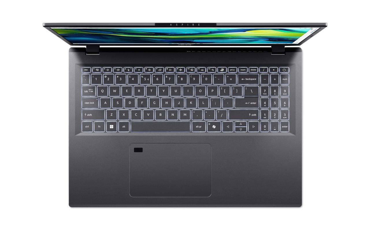 Acer Aspire 16 A16-51GM-77G2, 16" WUXGA, Intel Core 7 150U, 16GB, 1TB SSD, RTX 2050, Win11