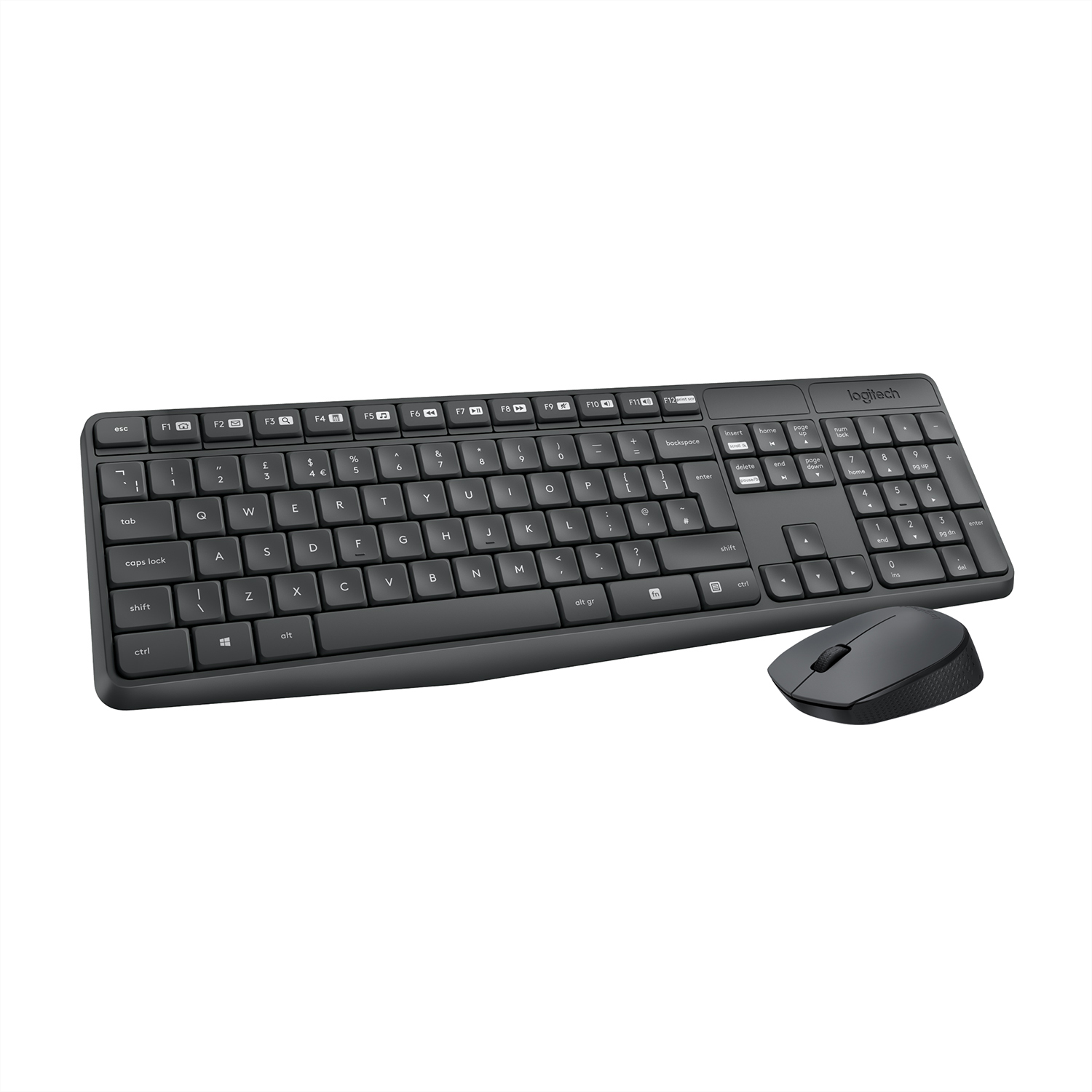 Logitech MK235 - Tastatur-und-Maus-Set - kabellos