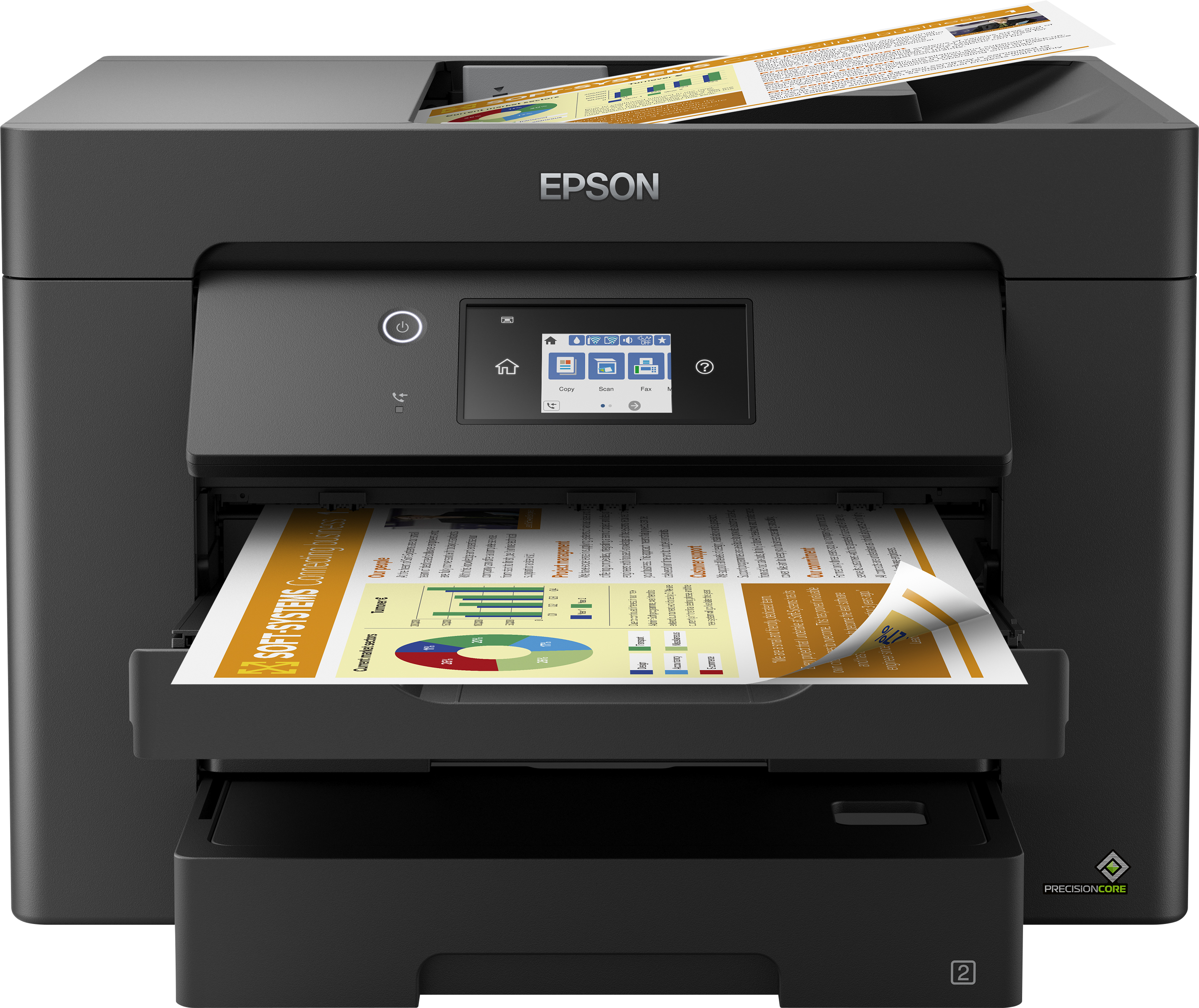 Epson WorkForce WF-7830DTWF - Multifunktionsdrucker - Farbe - Tintenstrahl - A3 (297 x 420 mm)