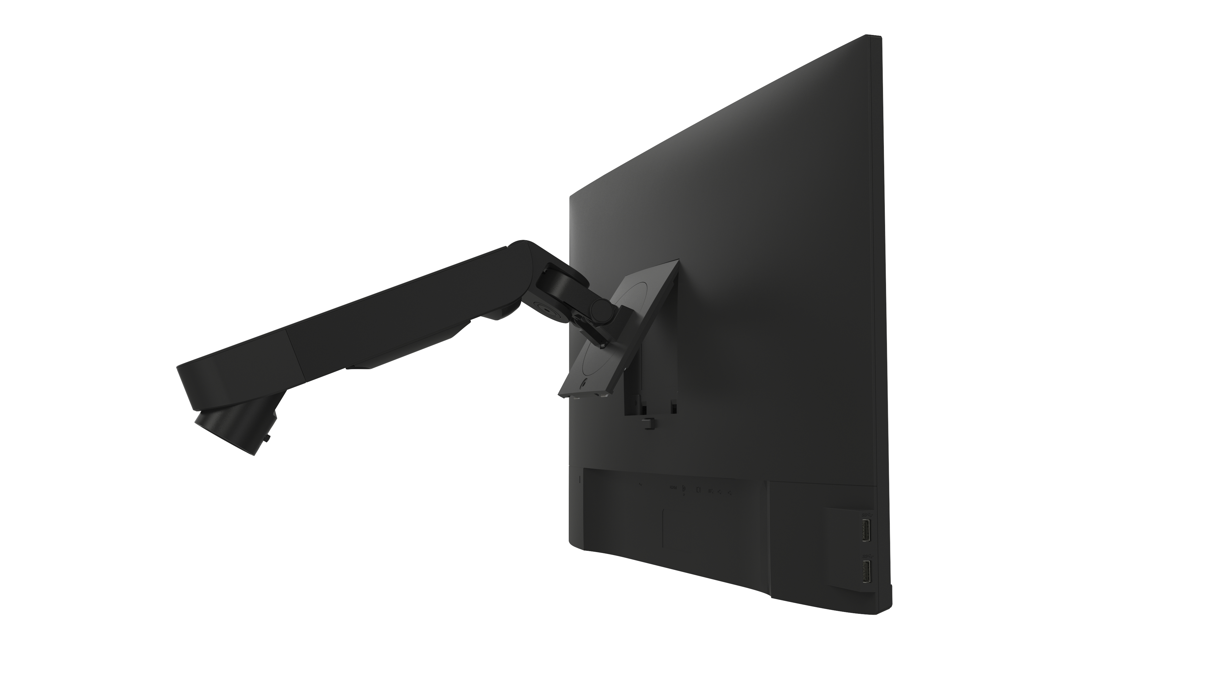 Dell Single Monitor Arm - MSA20, 10 kg, 48,3 cm (19"), 96,5 cm (38"), Höhenverstellung, Schwarz