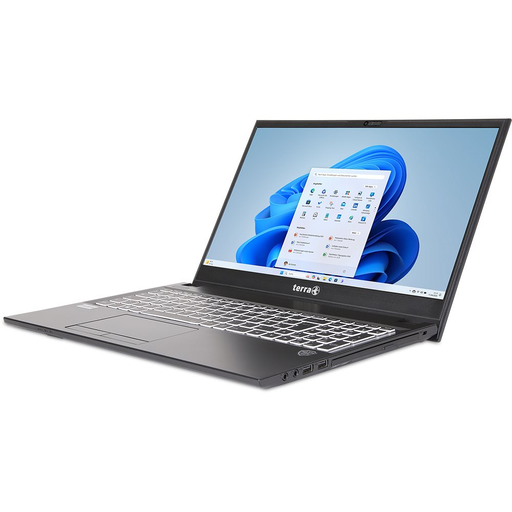 TERRA MOBILE 1516R, Intel® Core? i3, 39,6 cm (15.6"), 1920 x 1080 Pixel, 8 GB, 500 GB, Schwarz