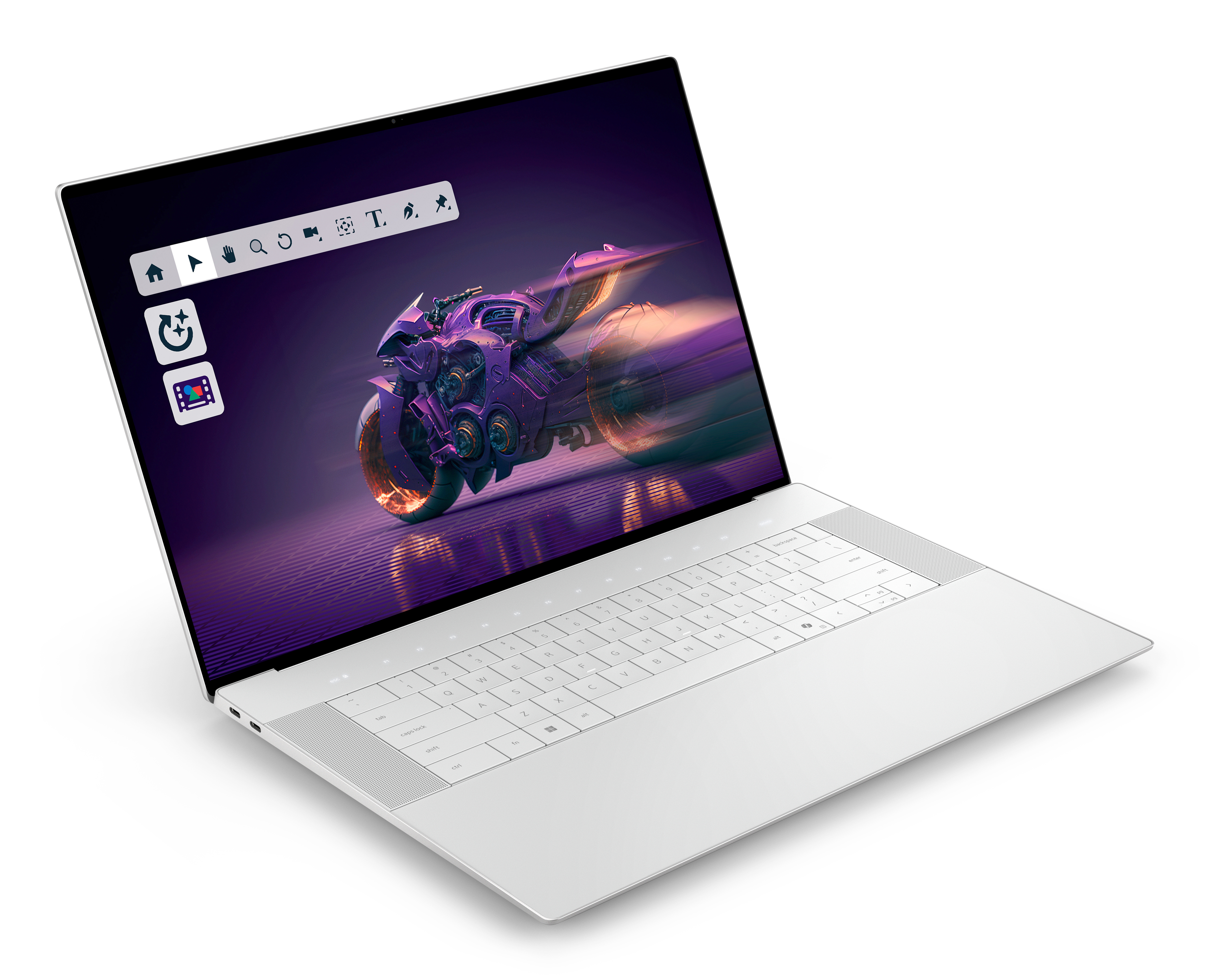 Dell XPS 16 DA16250 - Intel Core Ultra 7 255H / 2 GHz - Evo - Win 11 Pro - GeForce RTX 5060 - 32 GB