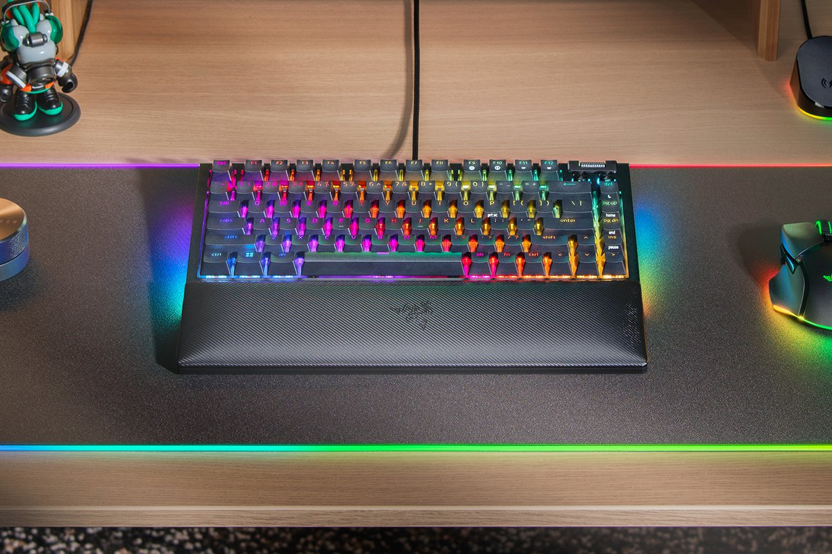 Razer BlackWidow V4 75% - Tastatur - Hintergrundbeleuchtung