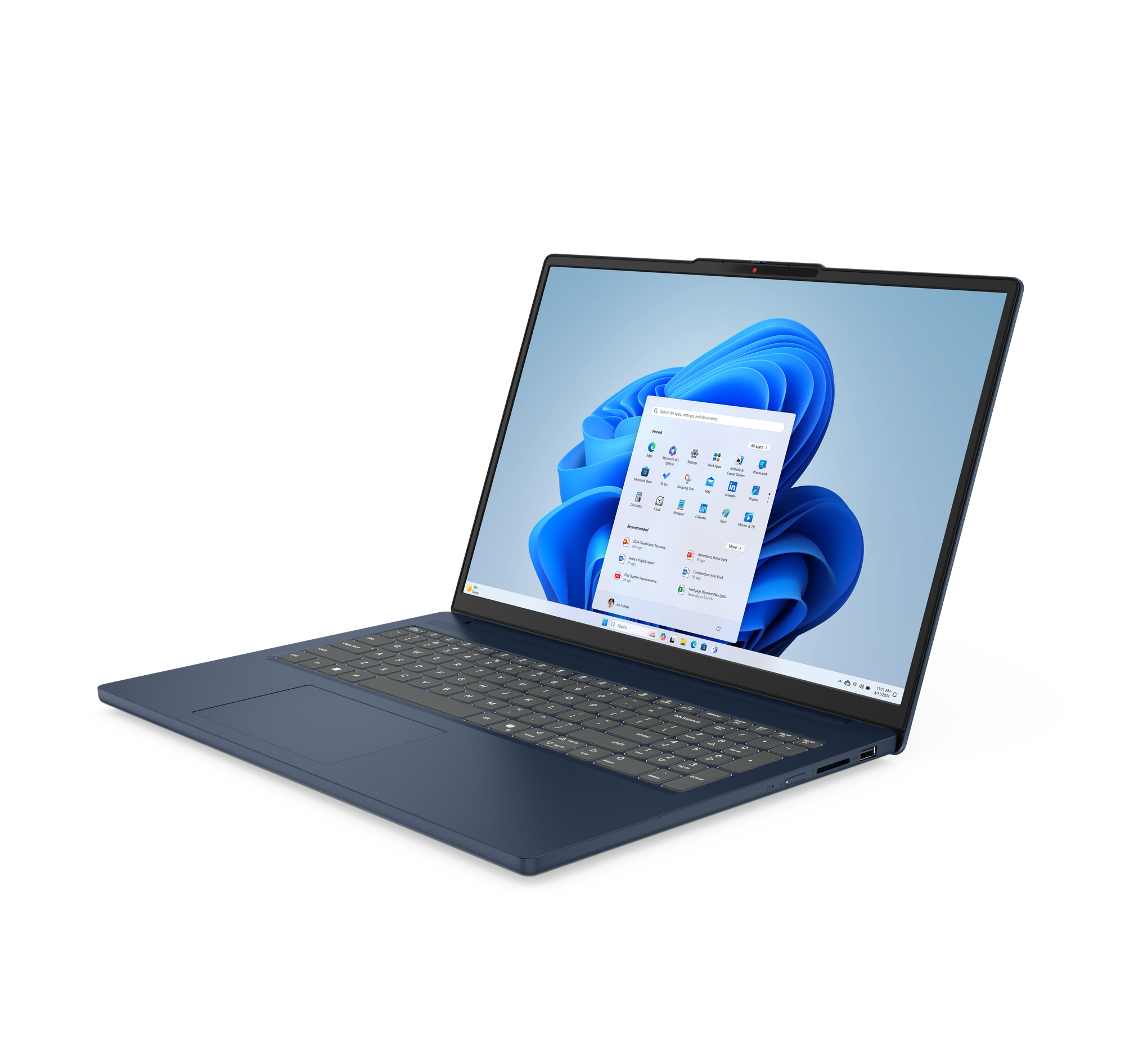 Lenovo IdeaPad Slim 3 16ARP10 83K8 - 180°-Scharnierdesign - AMD Ryzen 7 170 / 3.2 GHz - Win 11 Home