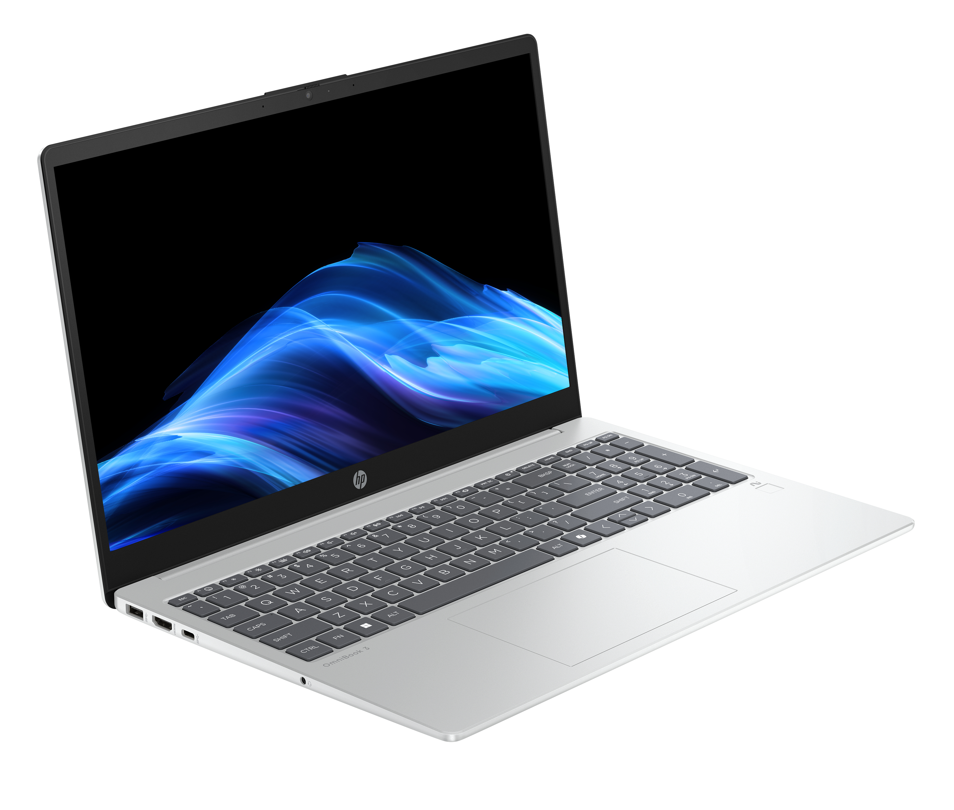 HP OmniBook 3 NGAI OmniBook 3 Next Gen AI 15-fn0652ng, AMD Ryzen AI 5, 3,4 GHz, 39,6 cm (15.6"), 192