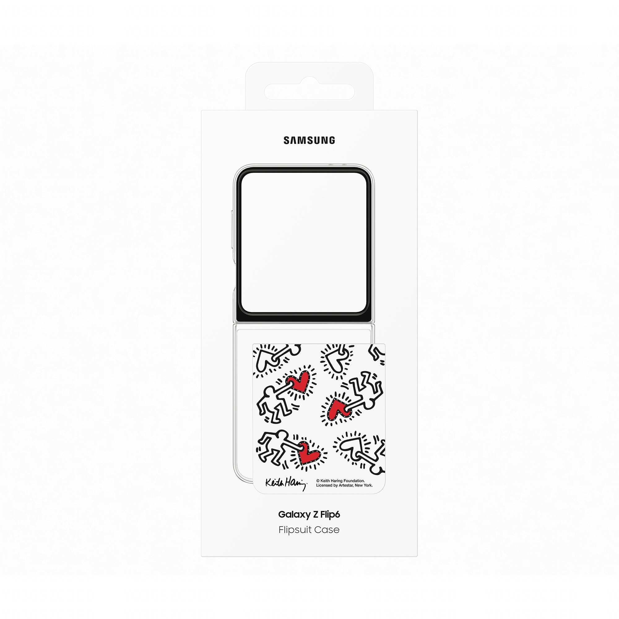 Samsung EF-ZF741CWEGWW, Cover, Samsung, Galaxy Z Flip6, 17 cm (6.7"), Weiß