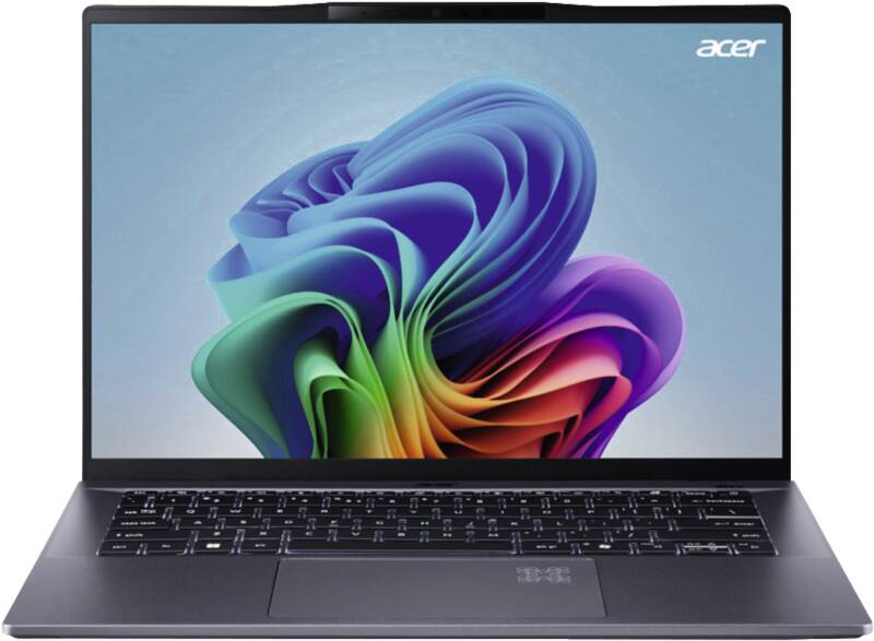 Acer Swift Go 14 AI SFG14-01 - 180°-Scharnierdesign - Snapdragon X Plus X1P-42-100 - Win 11 Home - Q