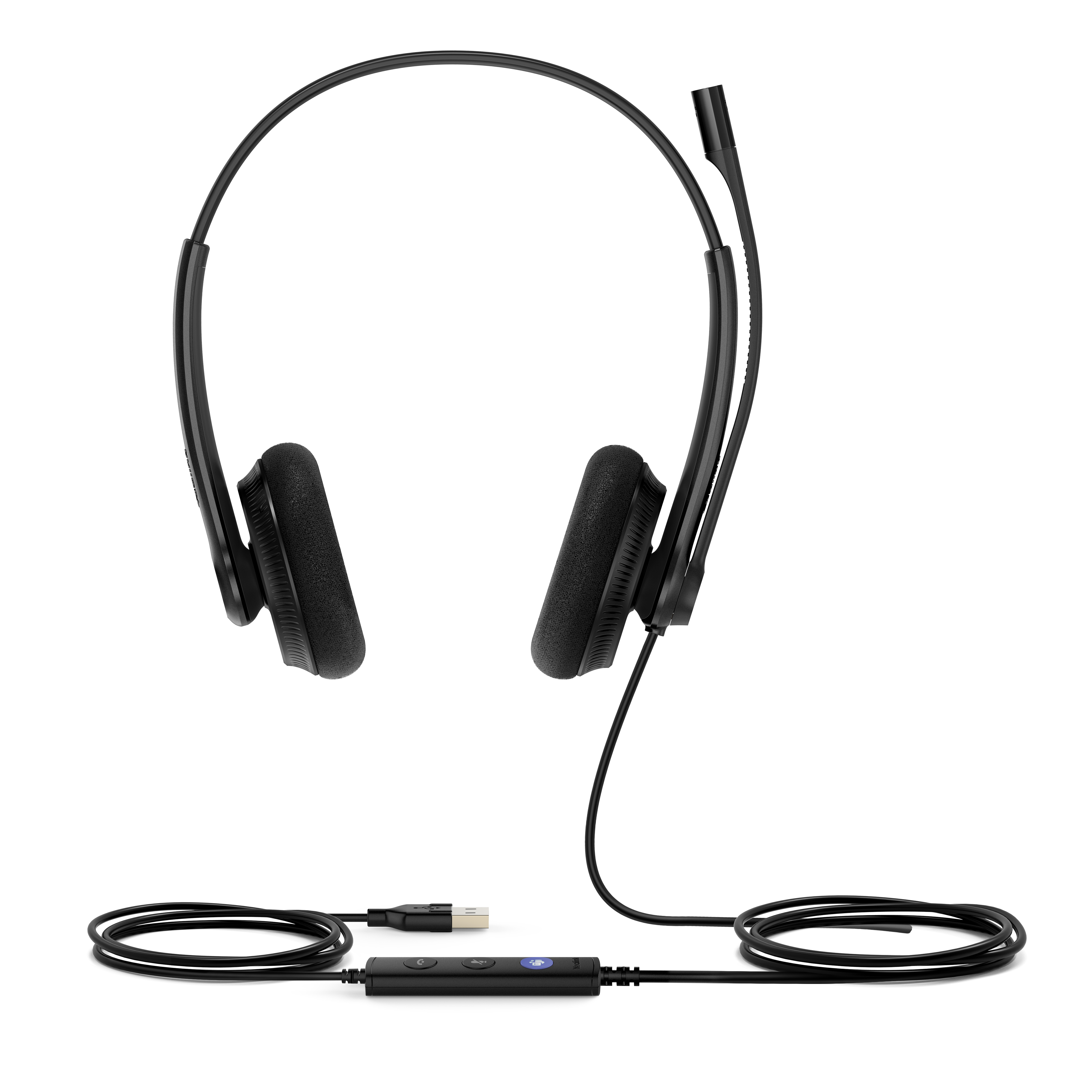 Yealink UH34 Lite Dual Teams Headset, Kabelgebunden, 20 - 20000 Hz, Büro/Callcenter, 110 g, Kopfhöre