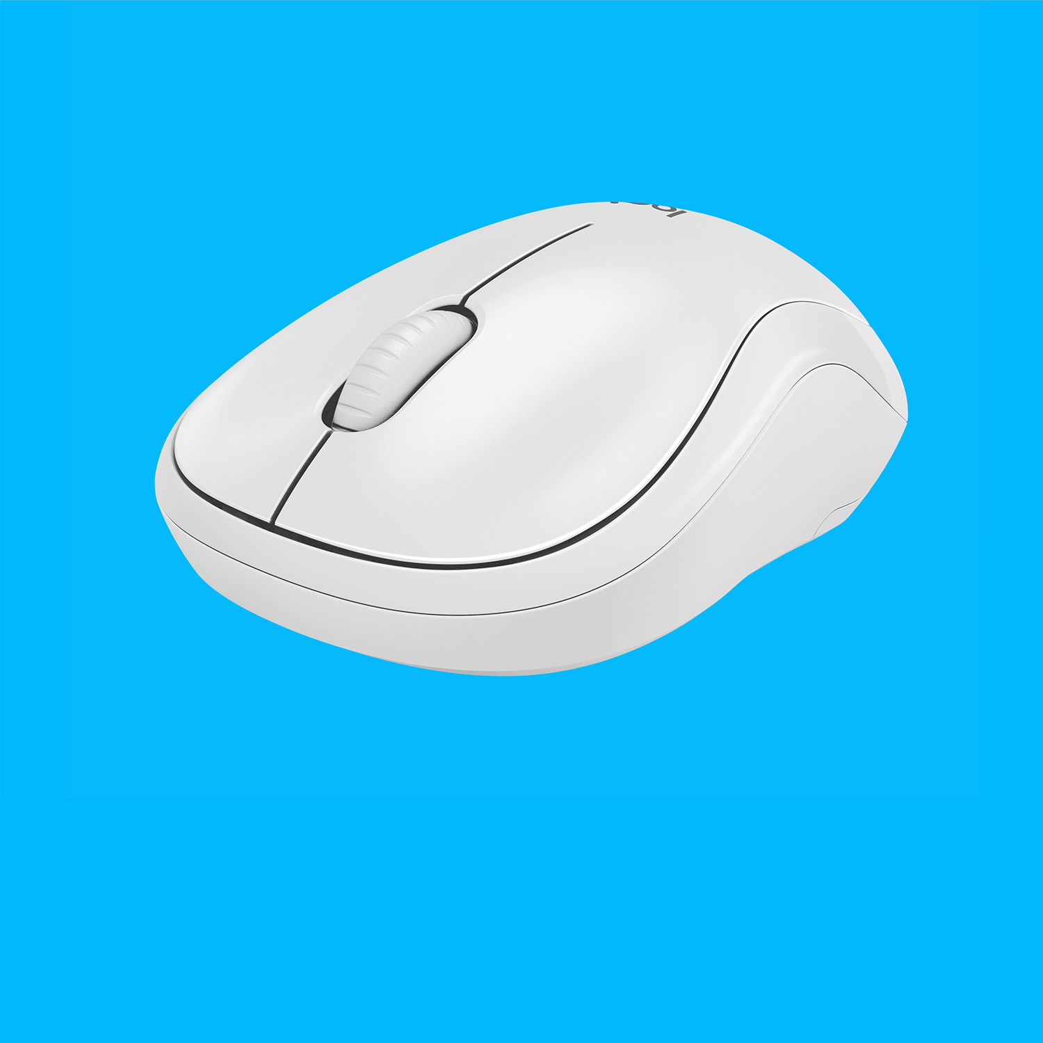 Logitech M220, Beidhändig, Optisch, RF Wireless, 1000 DPI, Weiß