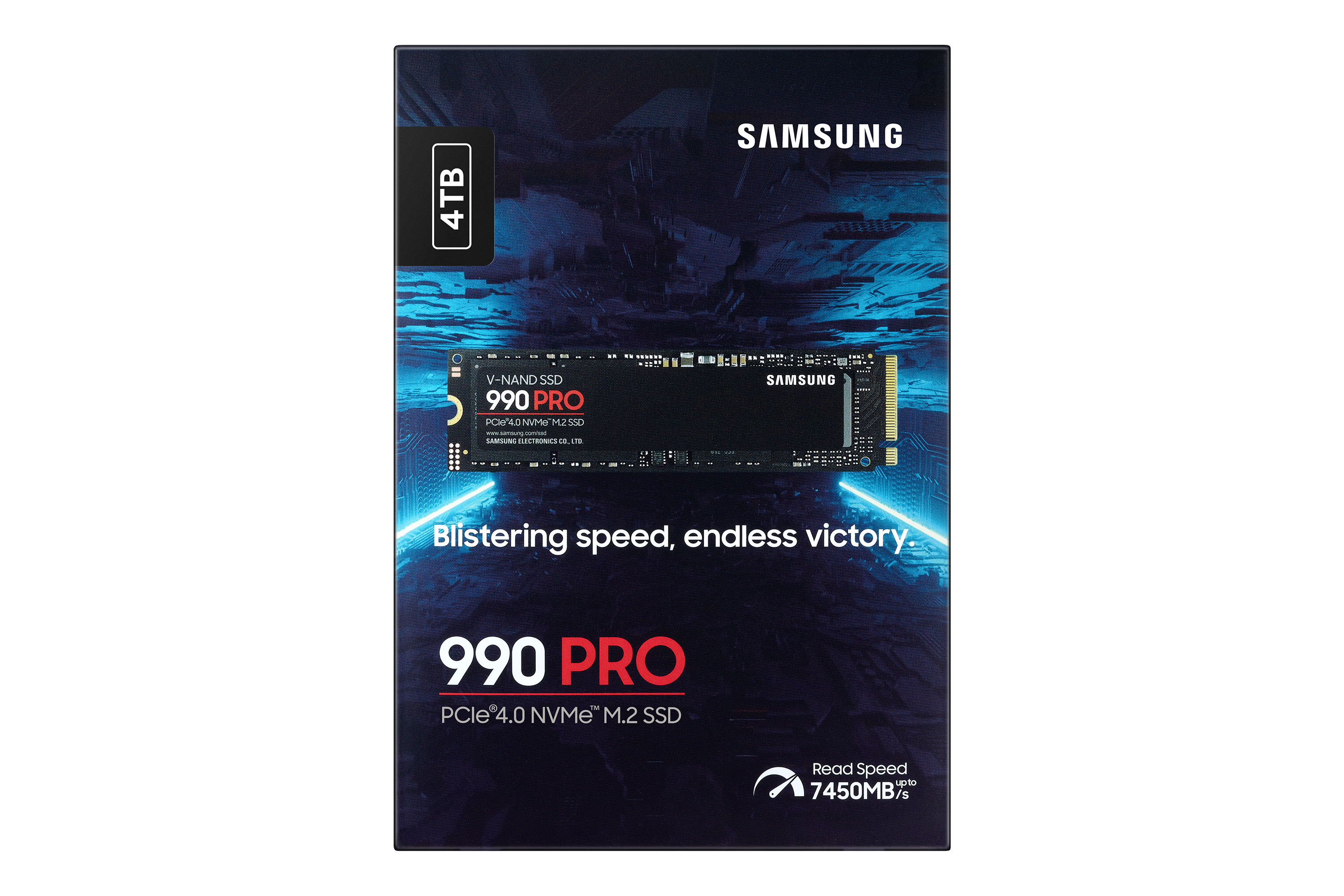 Samsung SSD 990 PRO 4TB, M.2 2280 / M-Key / PCIe 4.0 x4