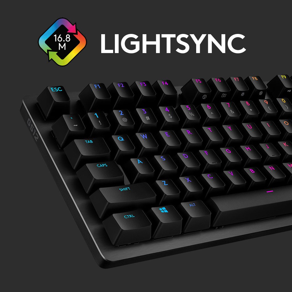 Logitech Gaming G512 - Tastatur - hintergrundbeleuchtet