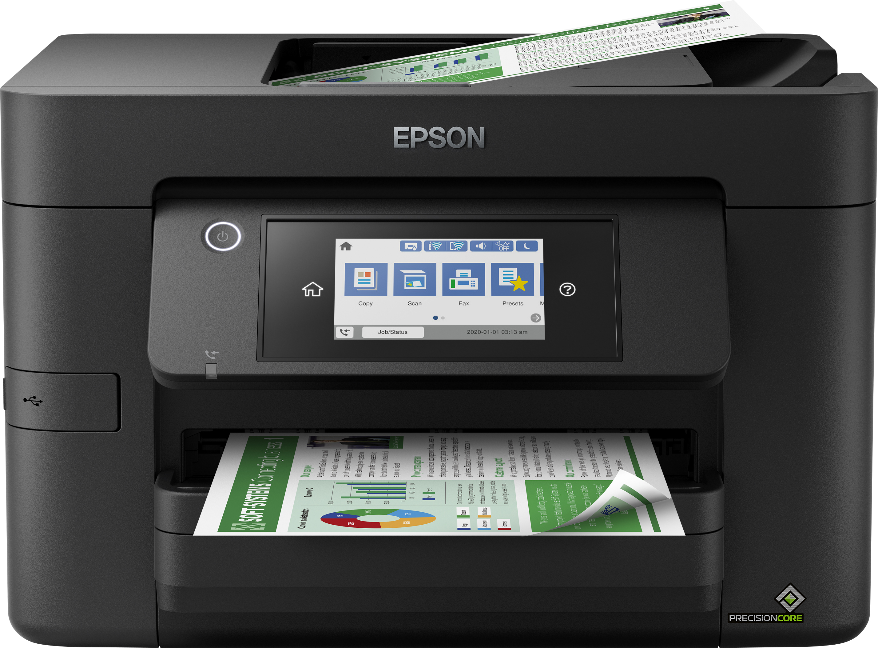 Epson WorkForce Pro WF-4820DWF - Multifunktionsdrucker - Farbe - Tintenstrahl - A4 (210 x 297 mm)
