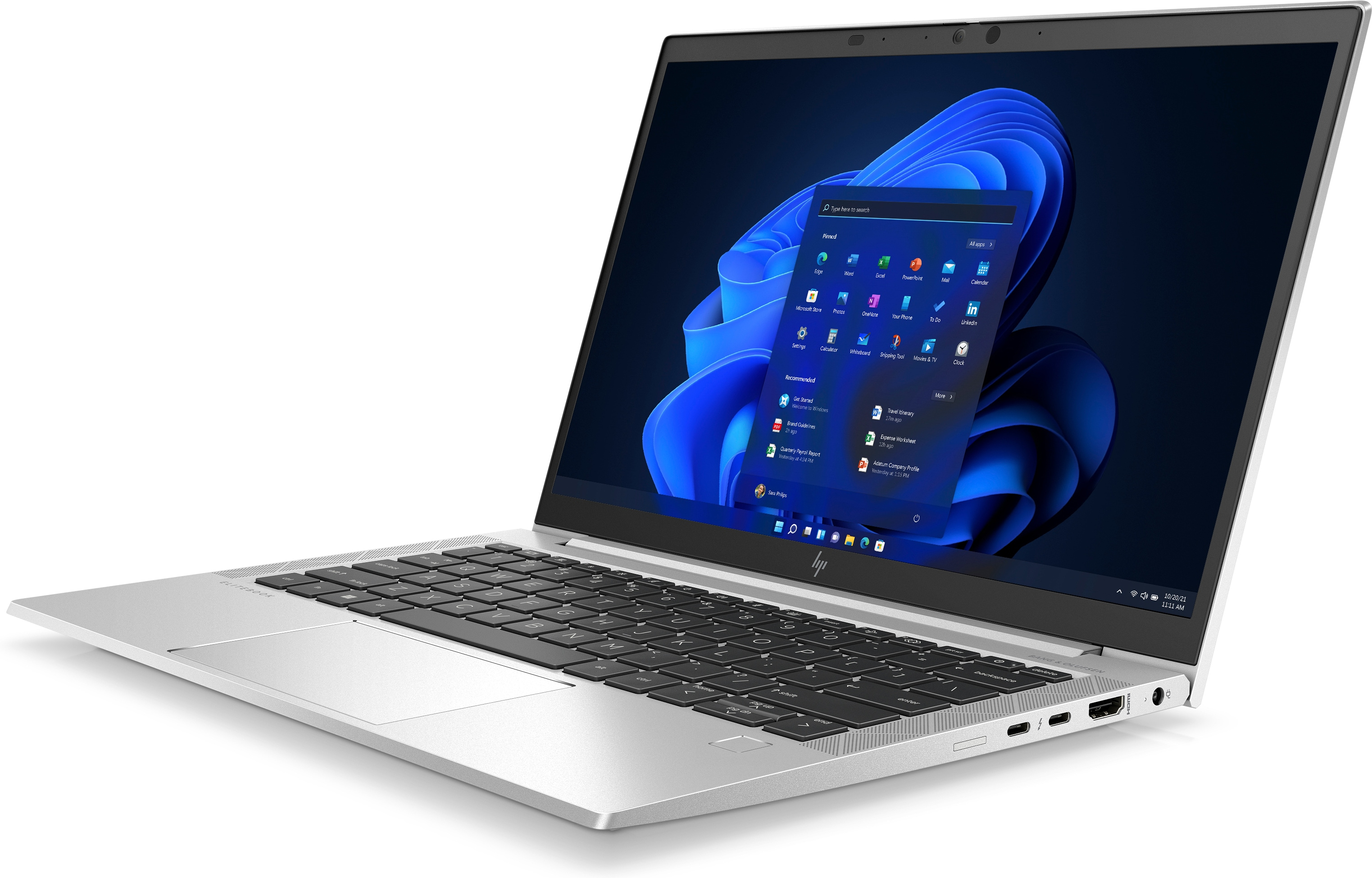 HP EliteBook 830 G8 Notebook - Intel Core i5 1135G7 - Win 11 Pro - Intel Iris Xe Grafikkarte - 8 GB