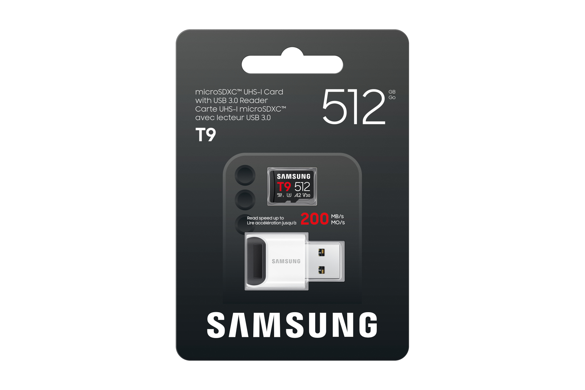 Samsung T9 MB-MH512T - Flash-Speicherkarte