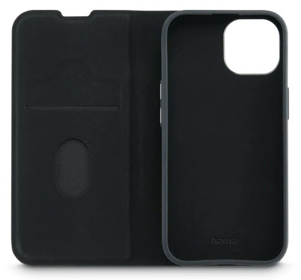 Hama Eco Premium, Folio, Apple, iPhone 15, 15,5 cm (6.1"), Schwarz