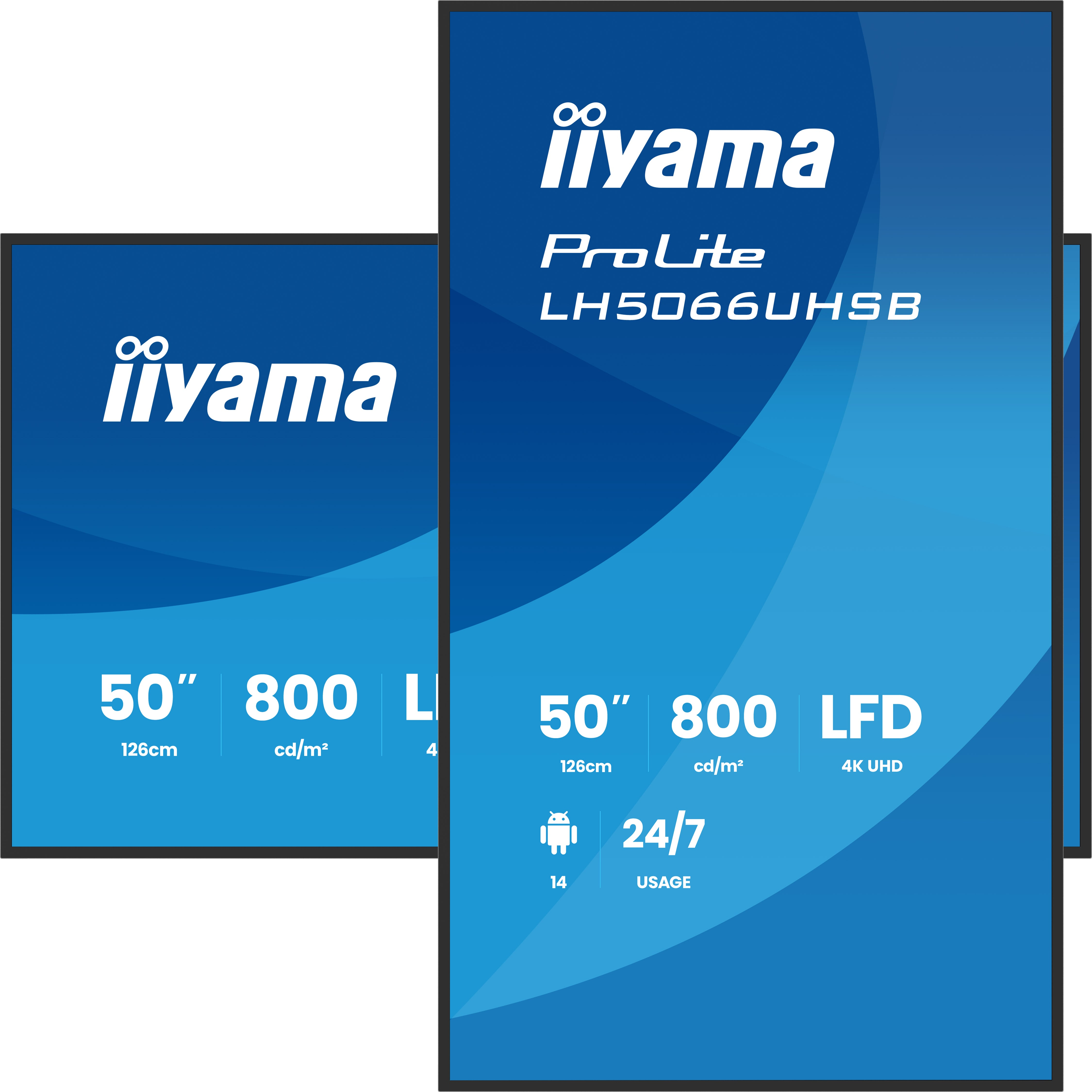 Iiyama ProLite LH5066UHSB-B1AG - 126 cm (49.5")