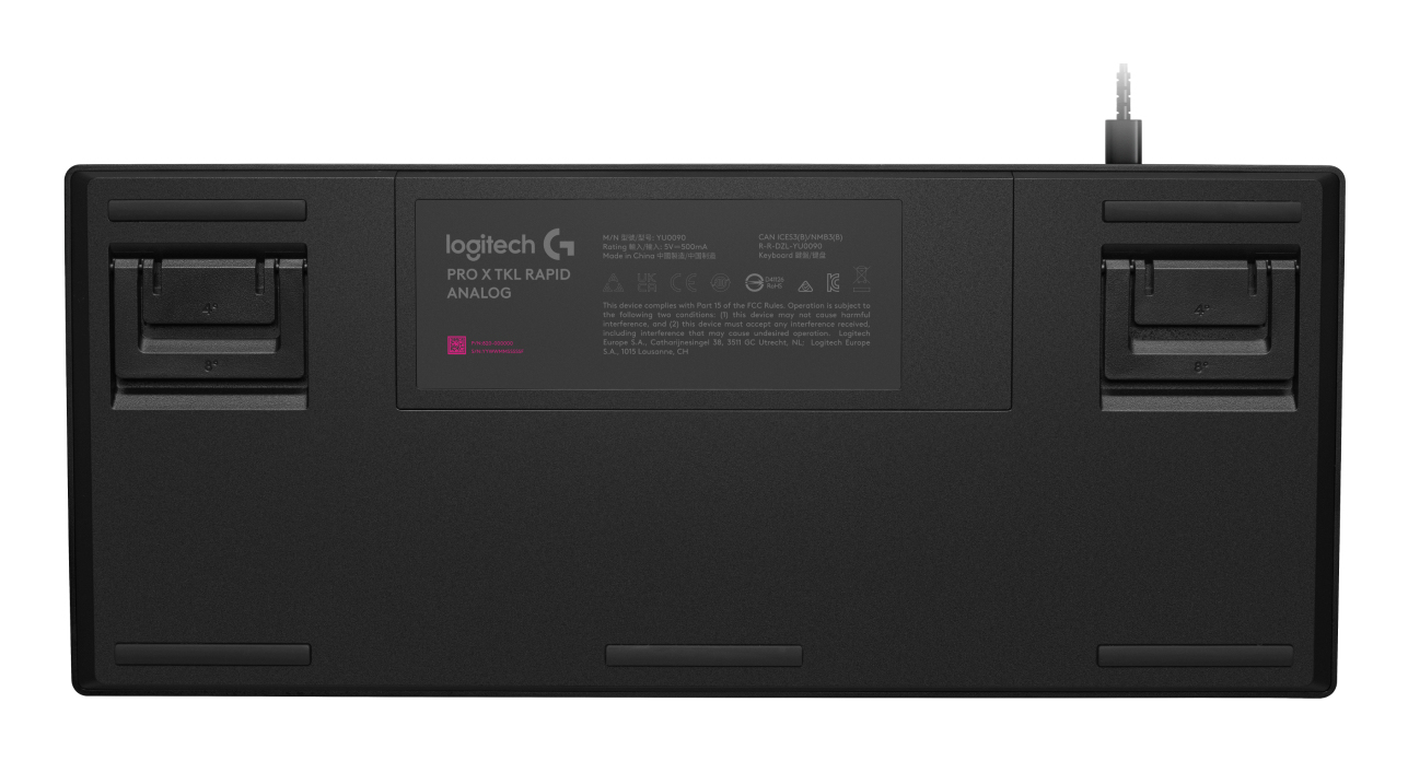 Logitech G PRO X RAPID - Tastatur - TKL - hintergrundbeleuchtet - USB - QWERTY - Nordisch (Dänisch/F