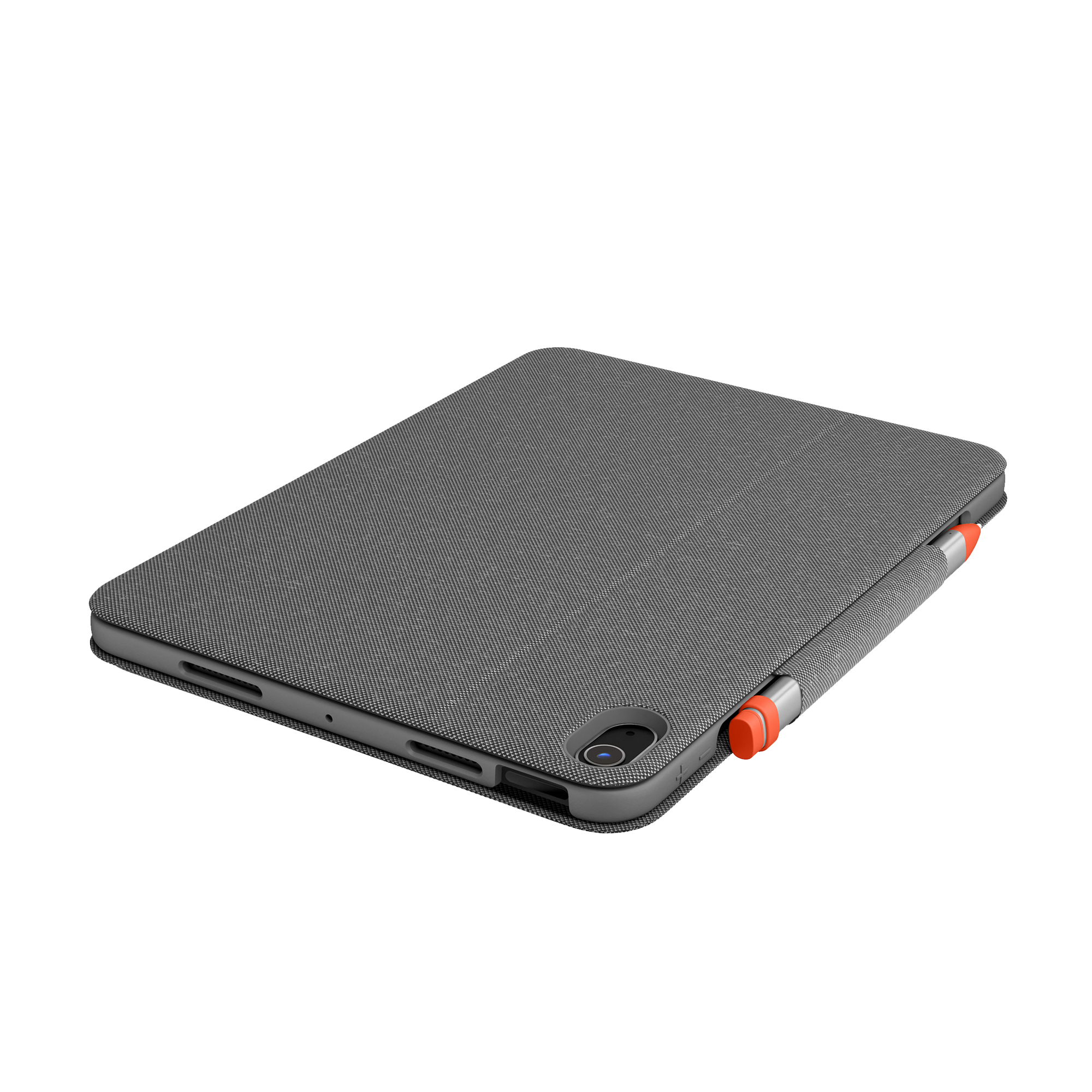 Logitech Folio Touch - Tastatur und Foliohülle - mit Trackpad - hinterleuchtet - Apple Smart connect