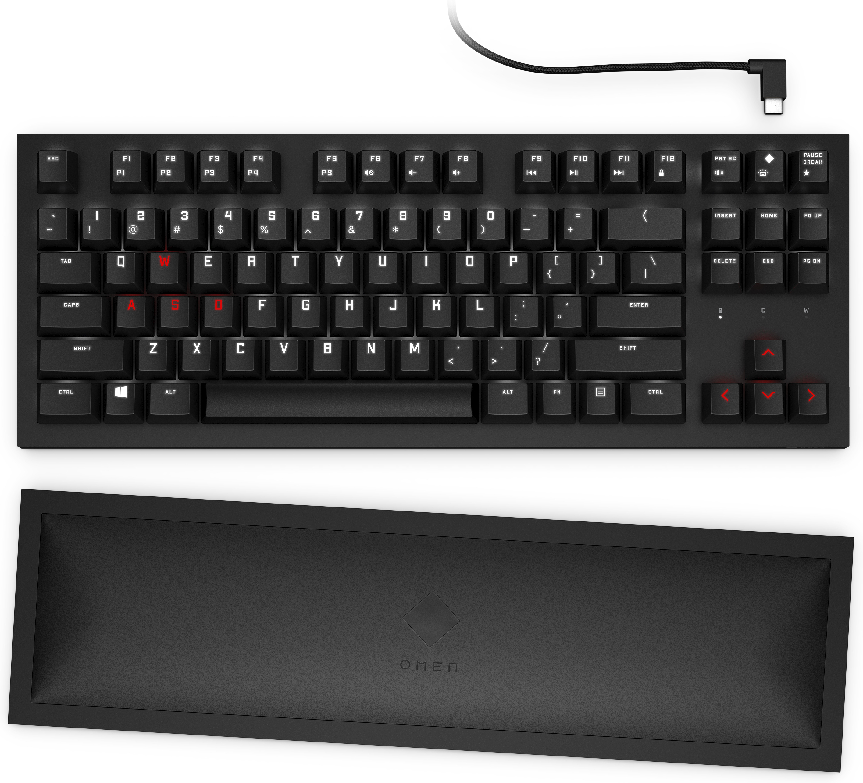 HP OMEN by HP Spacer - Tastatur - hintergrundbeleuchtet