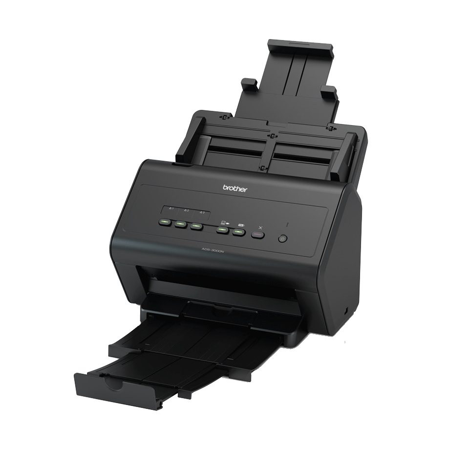 Brother ADS-3000N, 215,9 x 355 mm, 600 x 600 DPI, 1200 x 1200 DPI, 30 Bit, 24 Bit, 50 Seiten pro Min