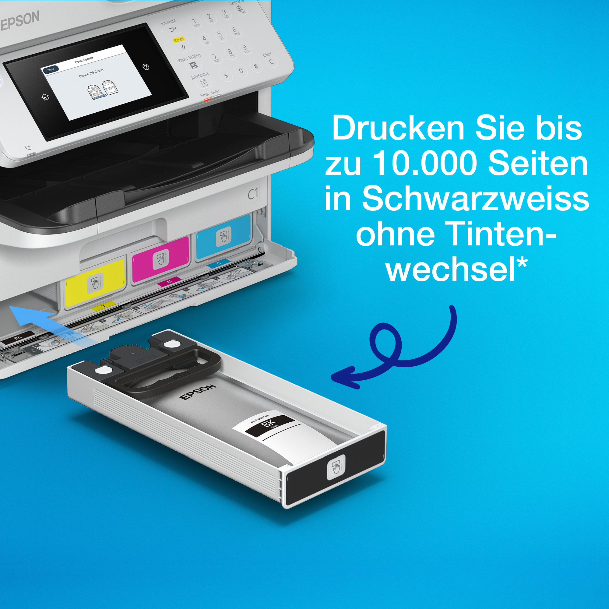 Epson WorkForce Pro WF-C5890DWF PD - Multifunktionsdrucker - Farbe - Tintenstrahl - A4/Legal (Medien