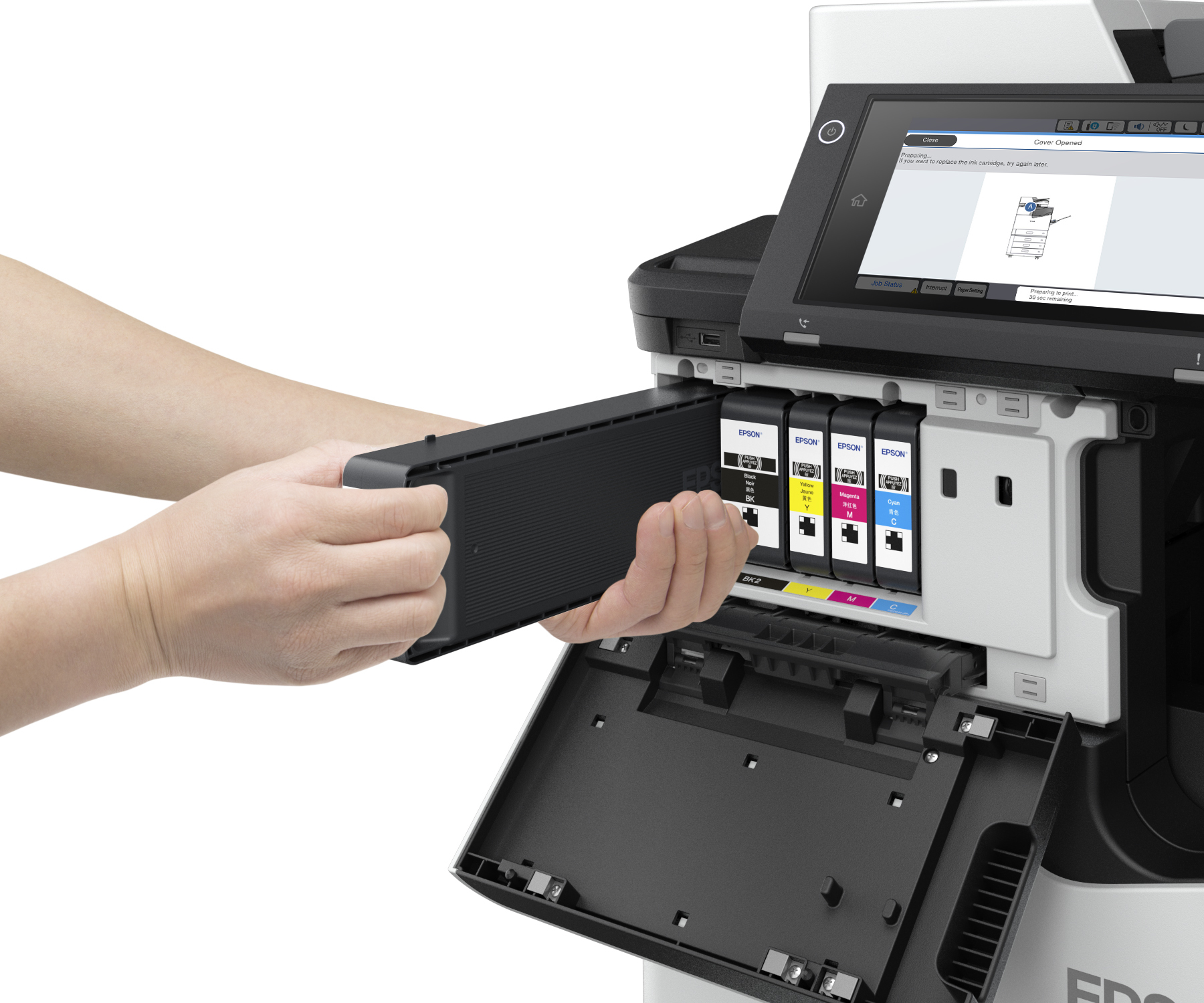 Epson WorkForce Enterprise WF-C20750 D4TW - Multifunktionsdrucker - Farbe - Tintenstrahl - A3 (297 x