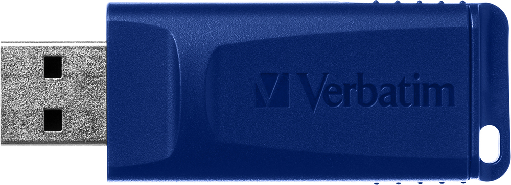 Verbatim Slider - USB-Flash-Laufwerk - 16 GB - USB 2.0 - Blau, Rot, grün (Packung mit 3)