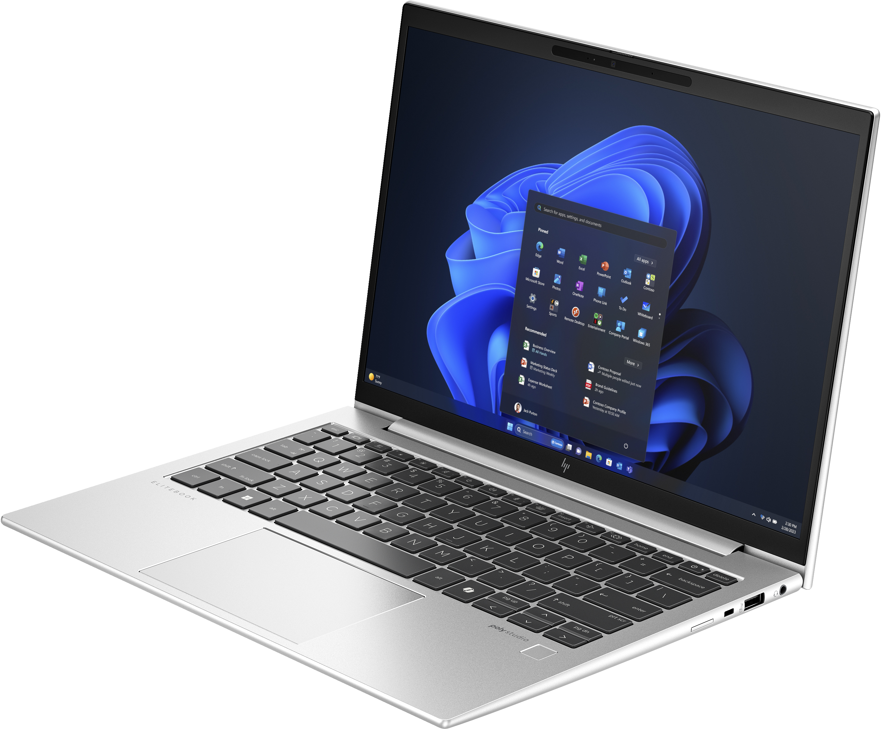 HP EliteBook 830 G11 Notebook-PC, 13,3" WUXGA, Core Ultra 5 125U, 16GB RAM, 512GB SSD, Win11 Pro