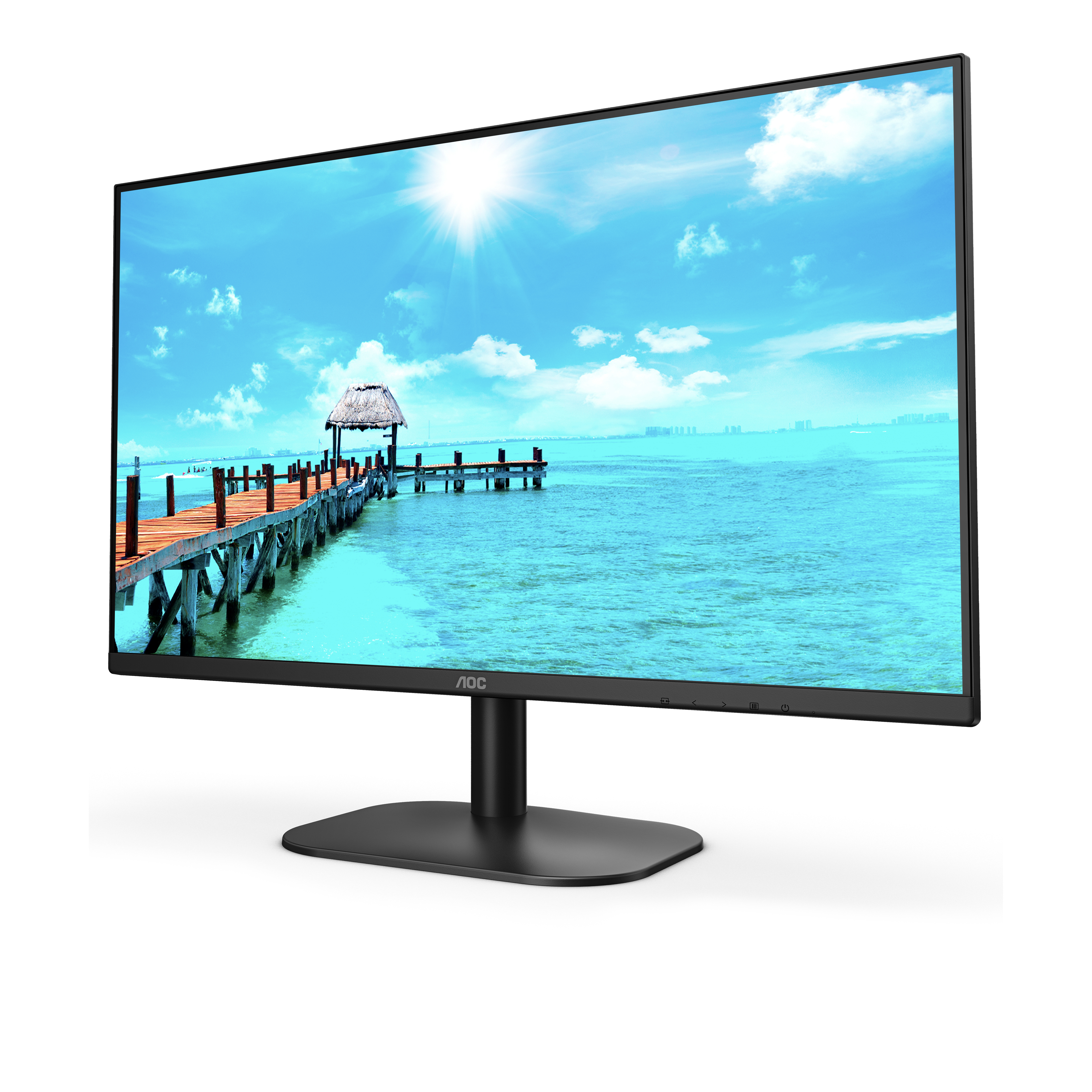 AOC B2 27B2DA, 68,6 cm (27"), 1920 x 1080 Pixel, Full HD, LED, 4 ms, Schwarz