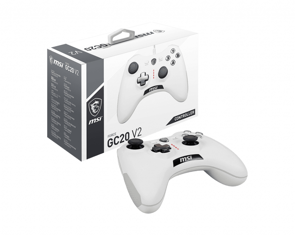 MSI Force GC20 V2 - Game Pad - kabelgebunden
