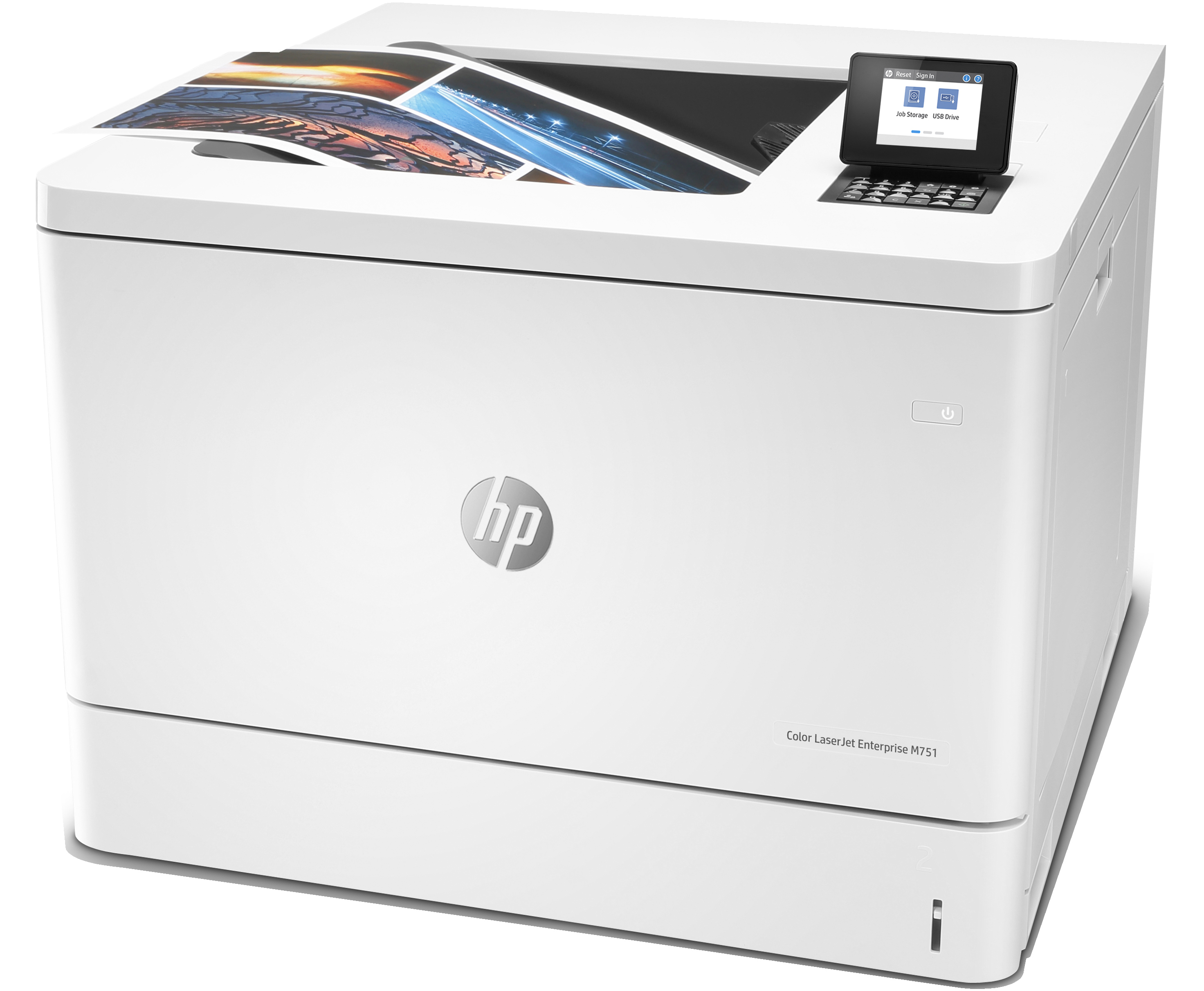 HP Color LaserJet Enterprise M751dn - Drucker - Farbe - Duplex - Laser - A3/Ledger - 600 x 600 dpi -