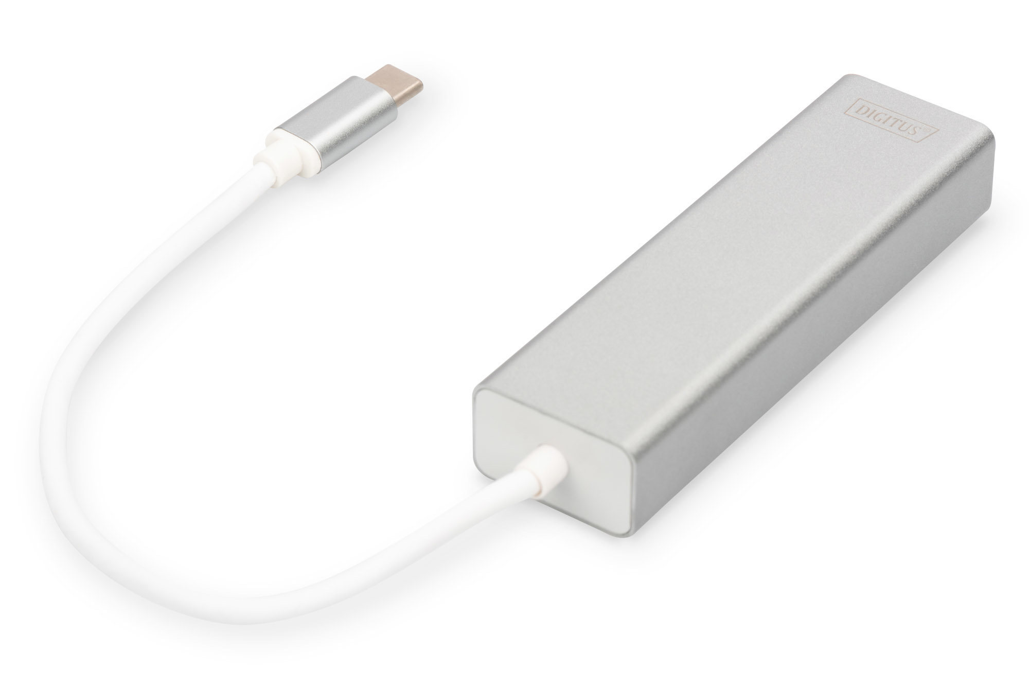 DIGITUS USB Typ C 3-Port Hub + Gigabit Ethernet