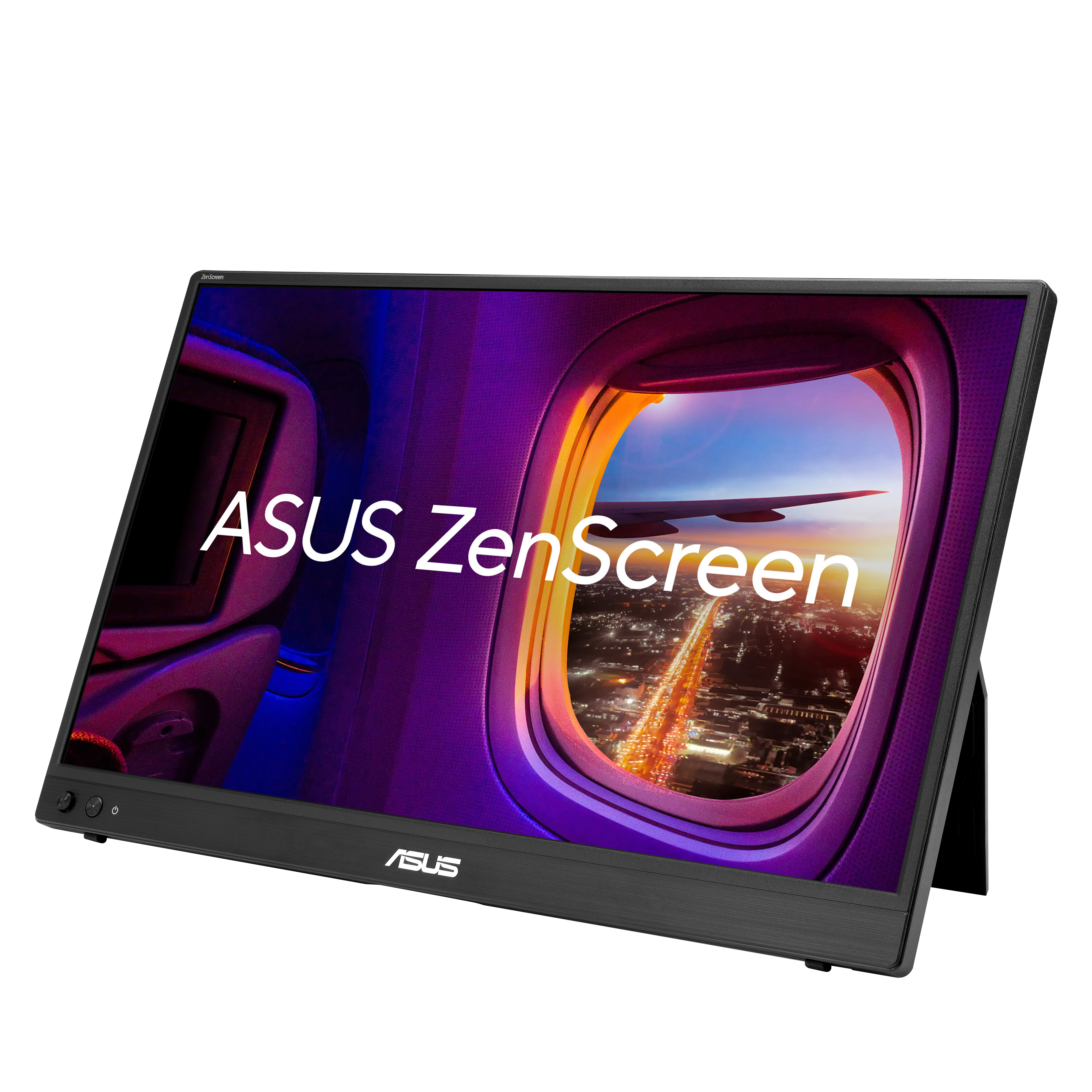 ASUS ZenScreen MB16AHVE, 15.6" FHD IPS, 60Hz, 5ms, 250nits, 1x Mini HMDI, 2x USB-C m. DP.
