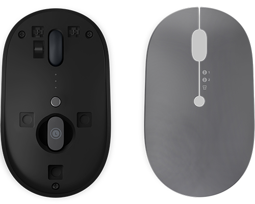 Lenovo Go Multi-device - Maus - optisch blau