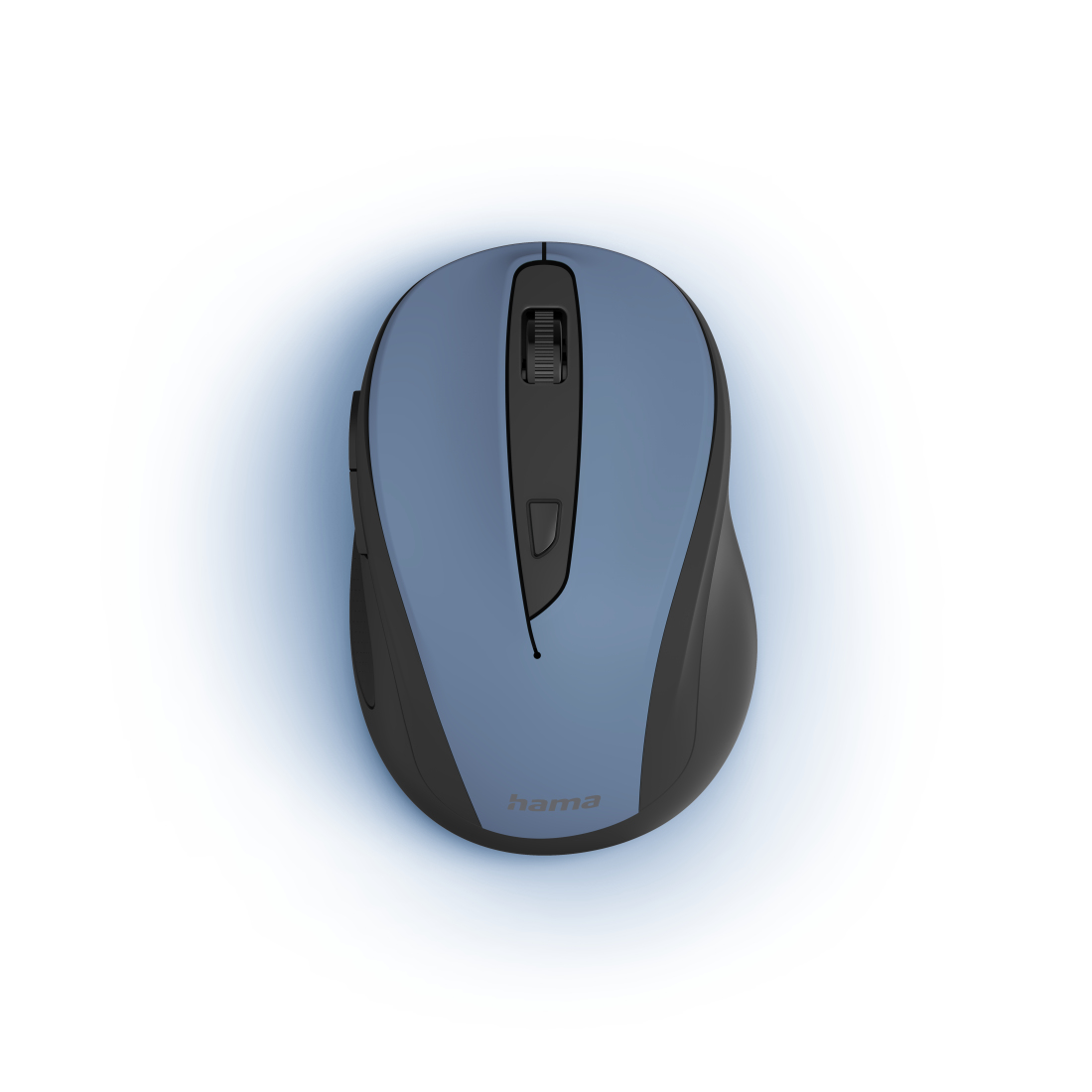 Hama MW-400 V2 - Maus - ergonomisch - Für Rechtshänder - optisch - 6 Tasten - kabellos - 2.4 GHz, RF