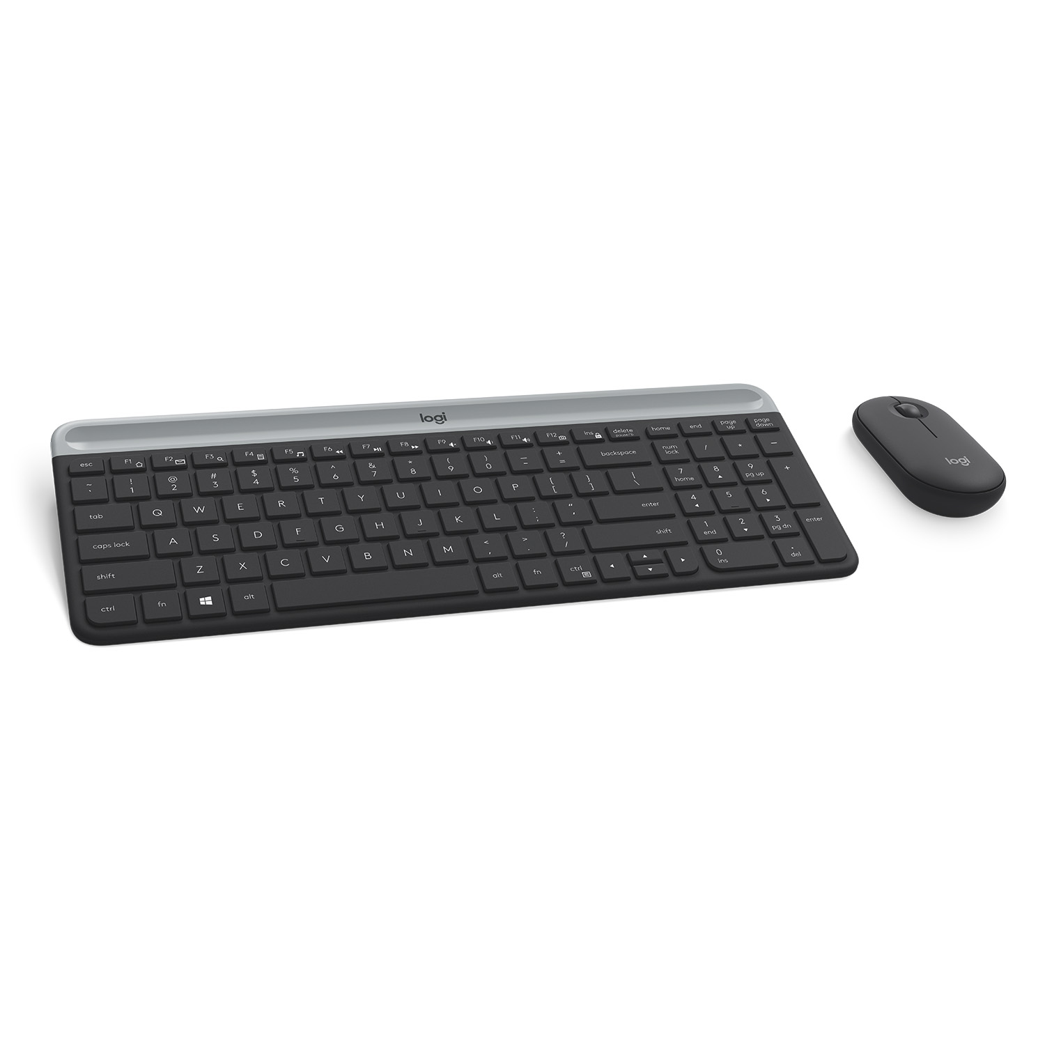 Logitech Slim Wireless Combo MK470 - Tastatur-und-Maus-Set