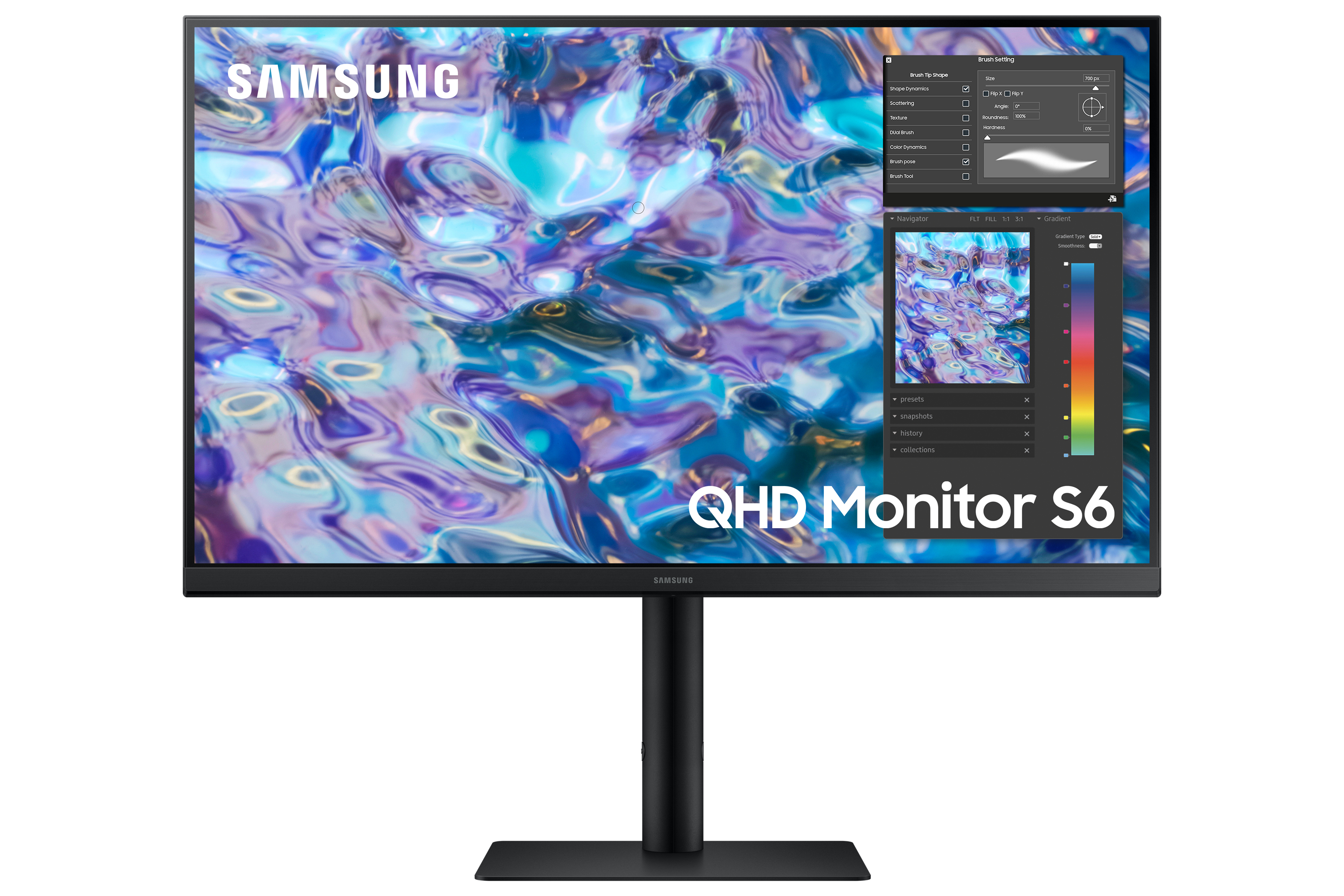 Samsung S27B610EQU - S61B Series - LED-Monitor - 68 cm (27")