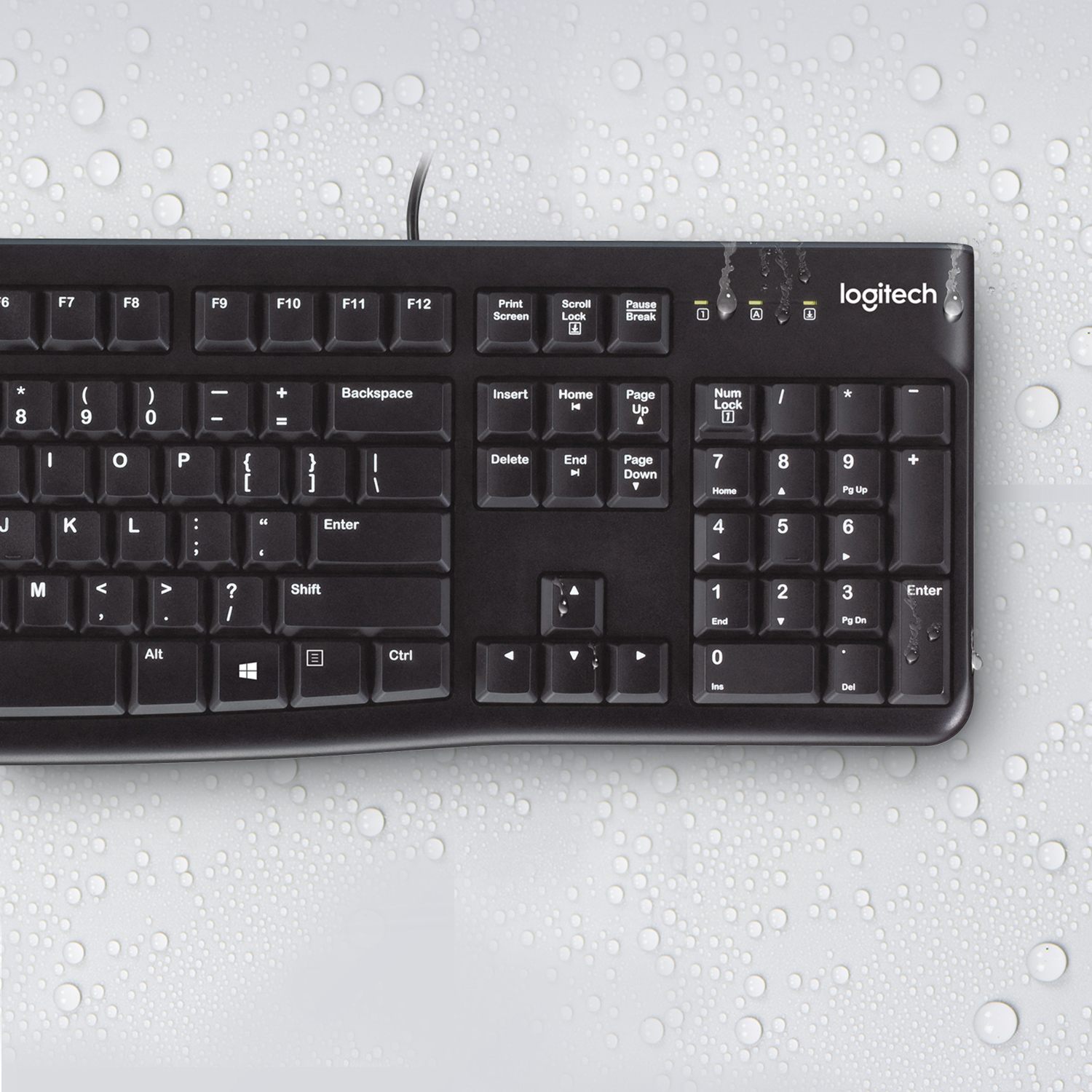 Logitech K120 - Tastatur - USB - Belgien