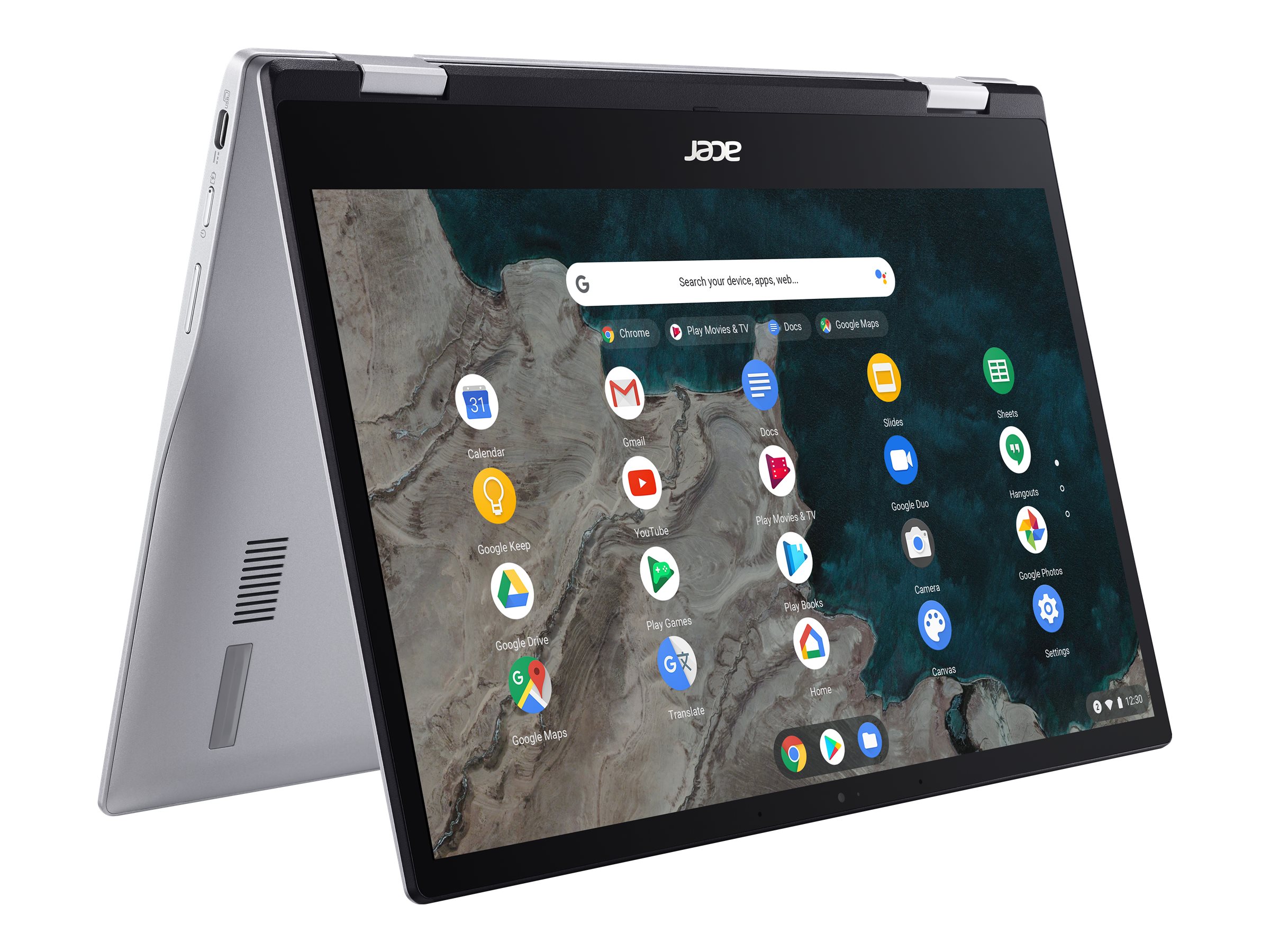 Acer Chromebook Spin CP513-1H-S011, 13"FHD IPS Touch, Snapdragon7c, 8GB RAM, 64GB eMMC, ohne Windows