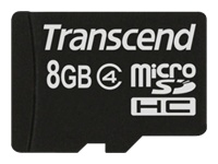Transcend Flash-Speicherkarte - 8 GB - Class