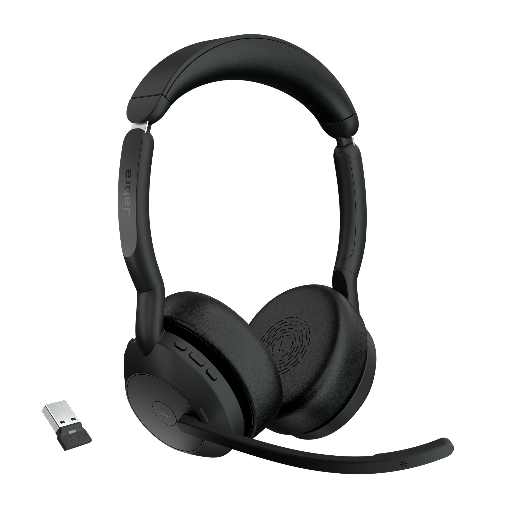 Jabra Evolve2 55 MS Stereo USB Headset schwarz
